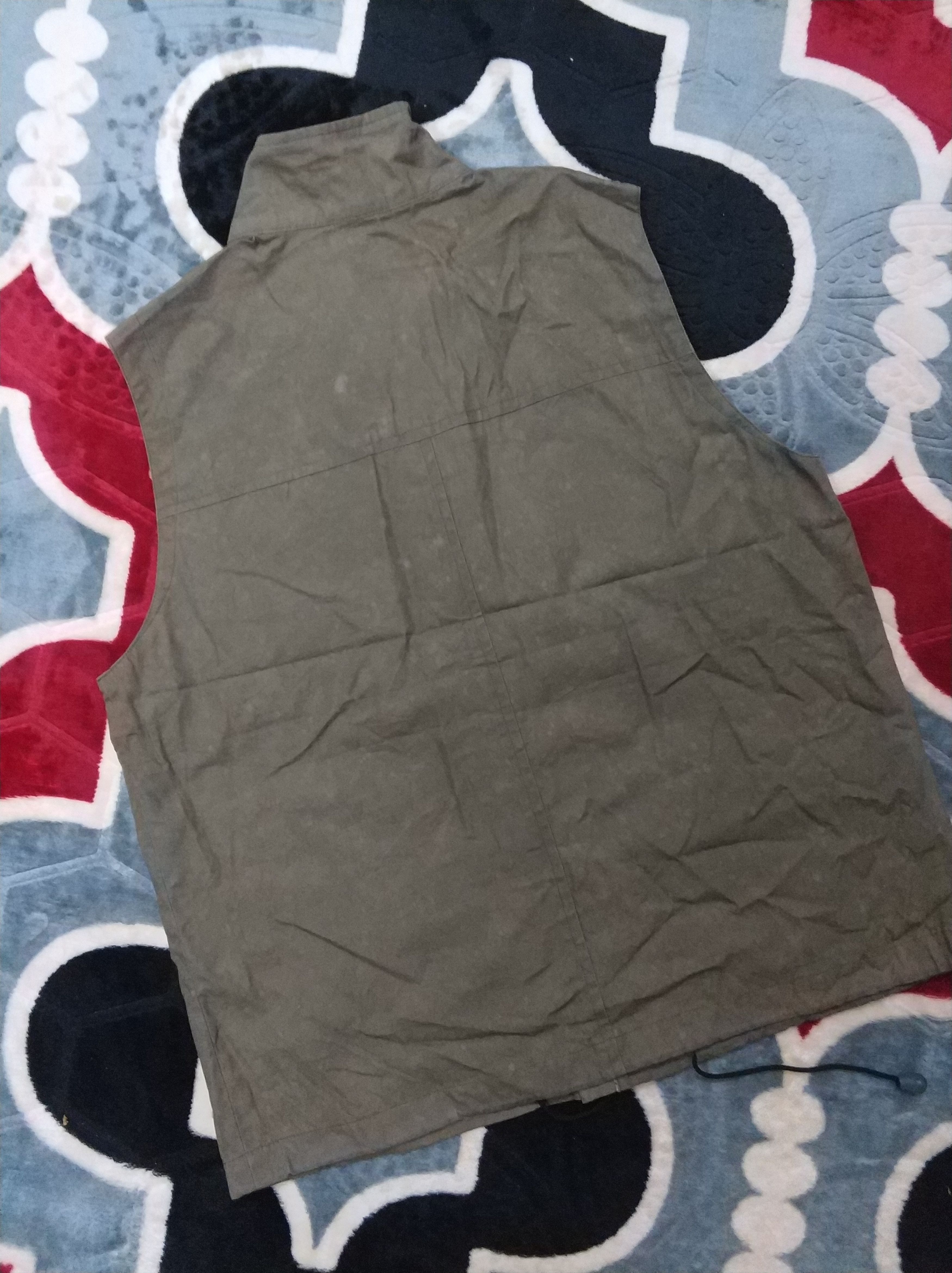 Superga 🔥Rare Superga Green Army Tactical Vest Size US S / EU 44-46 / 1 - 7 Thumbnail