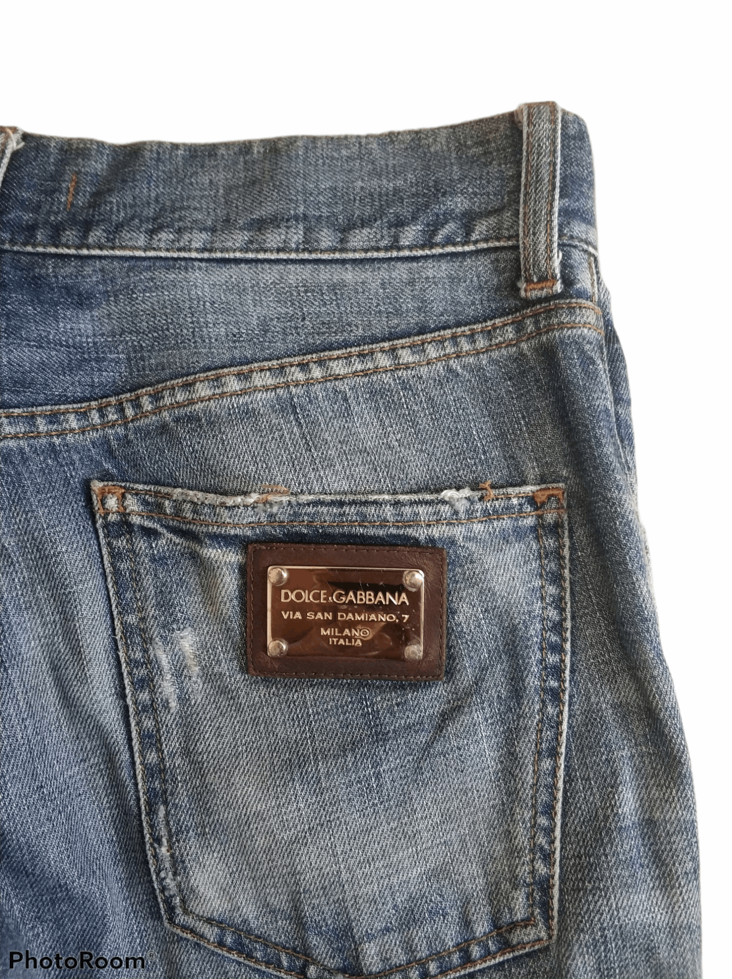 Dolce & Gabbana 🔥Distressed Denim Dolce & Gabbana Size US 31 - 6 Thumbnail
