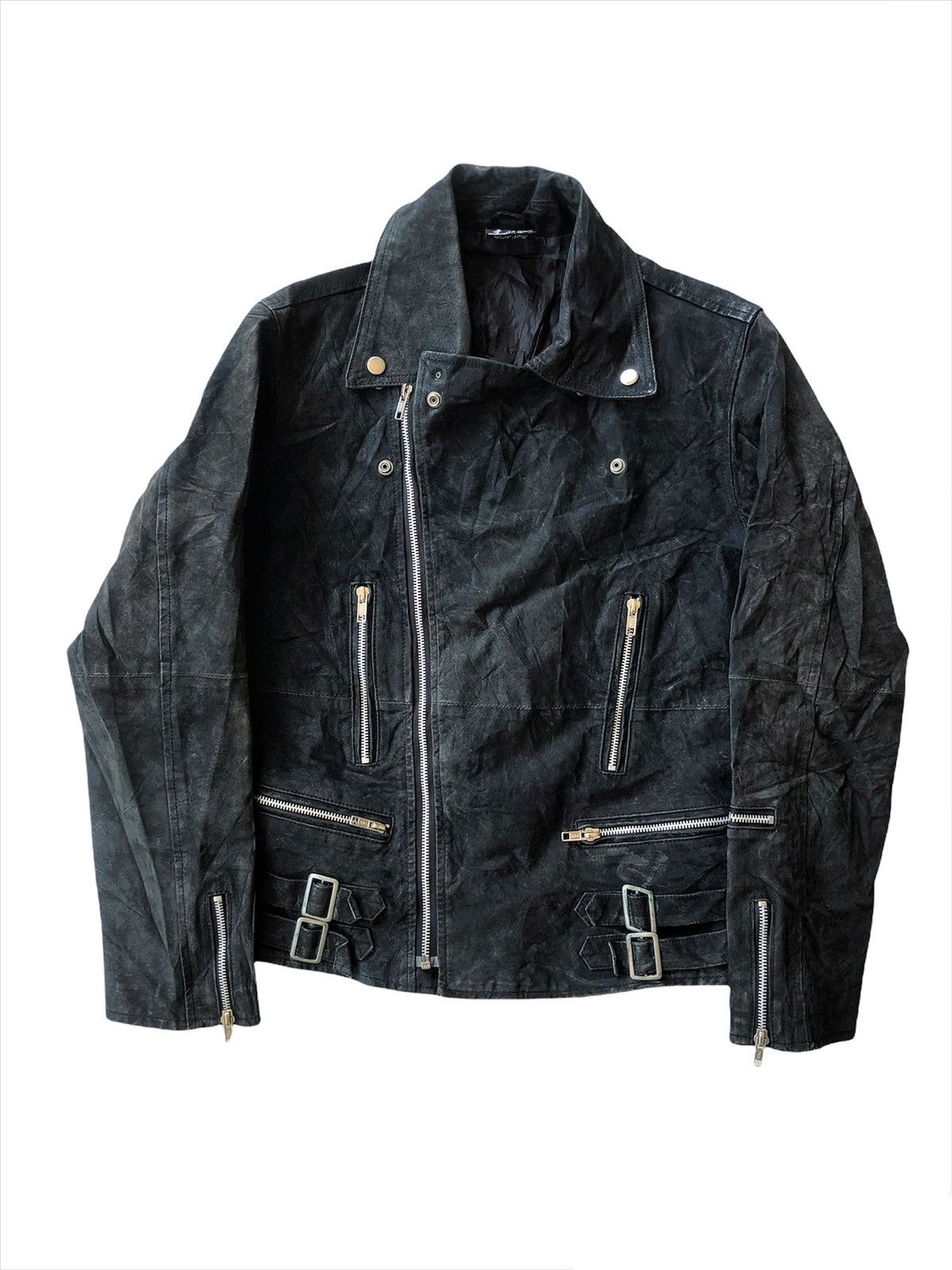 A.F.F.A. SICK🔥Seditionary Double Collar Pig Leather Jacket Size US S / EU 44-46 / 1 - 1 Thumbnail