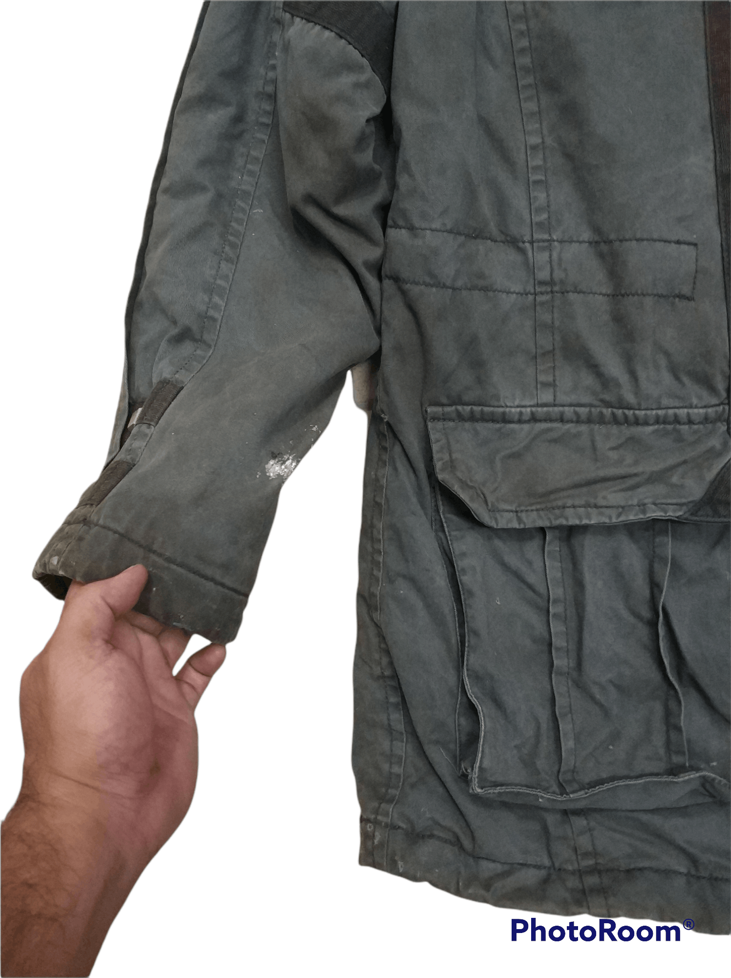 Japanese Brand 🔥TBJ Faux Fur Bondage Zipper Jacket Size US M / EU 48-50 / 2 - 8 Thumbnail