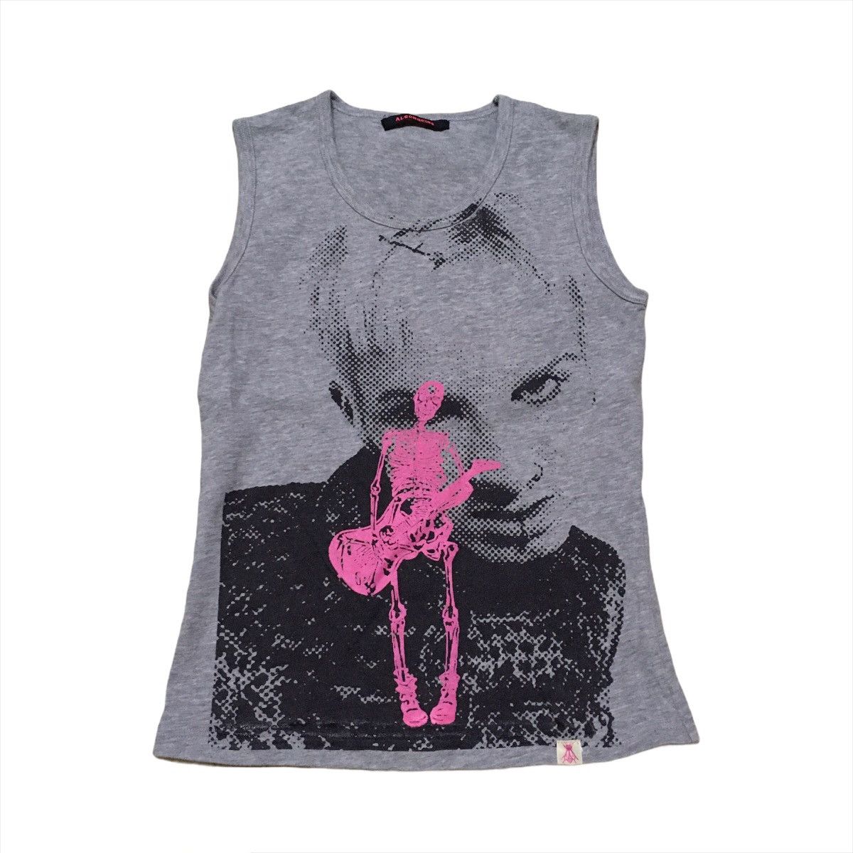 image of Seditionaries Algonquins Street Fashion Tank Top in Grey, Men's (Size Small)