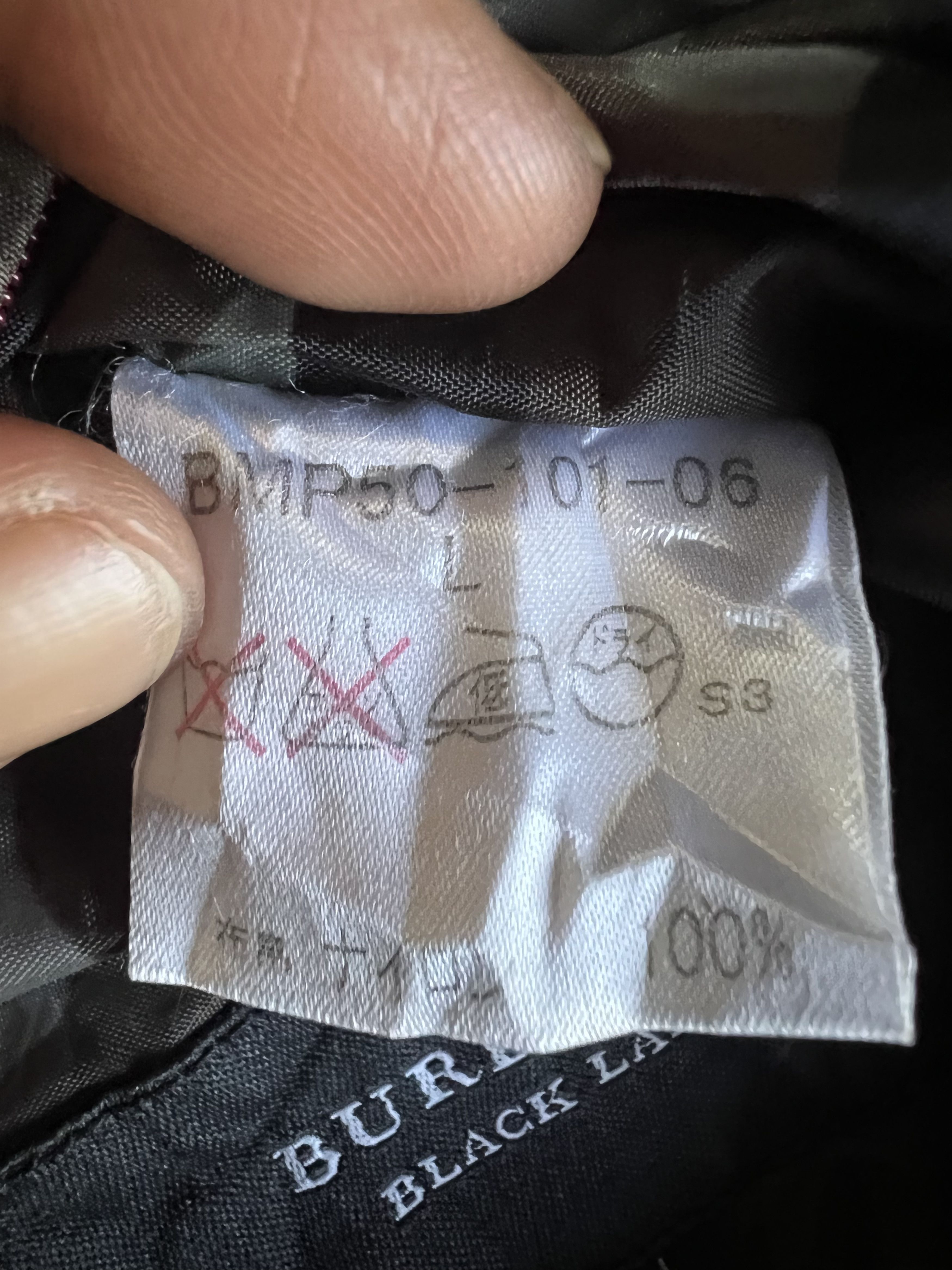 🔥Rare Reversible Burberry Black Label Camo Vest