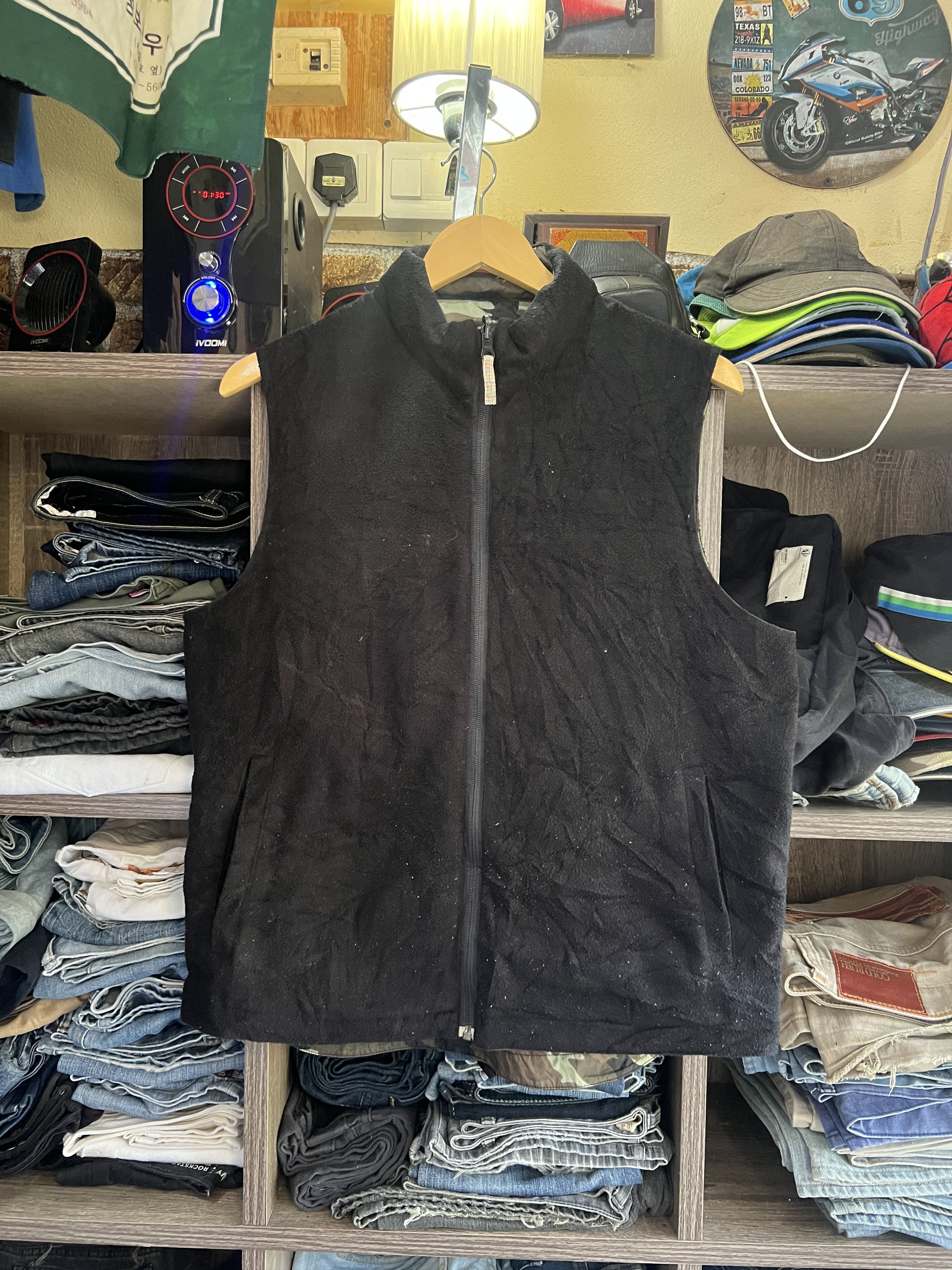 🔥Rare Reversible Burberry Black Label Camo Vest