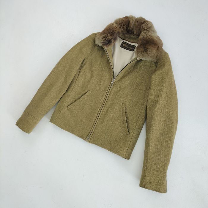 Loro Piana Loro Piana Storm System Rare Cashmere Coat/Jacket with Fur ...