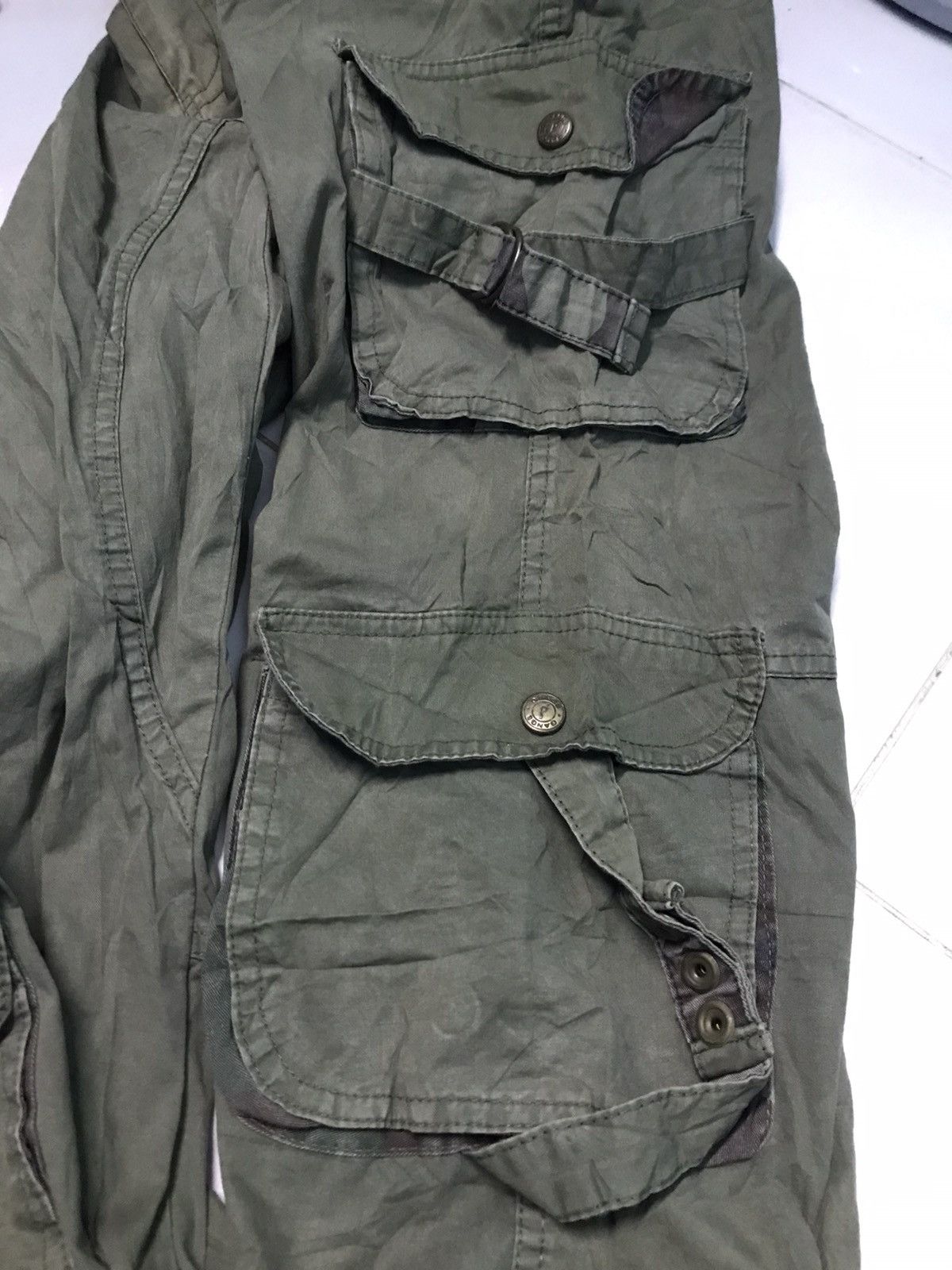 Japanese Brand × Seditionaries Japanese Brand Cargo Parachute Bondage Pants Size US 33 - 4 Thumbnail