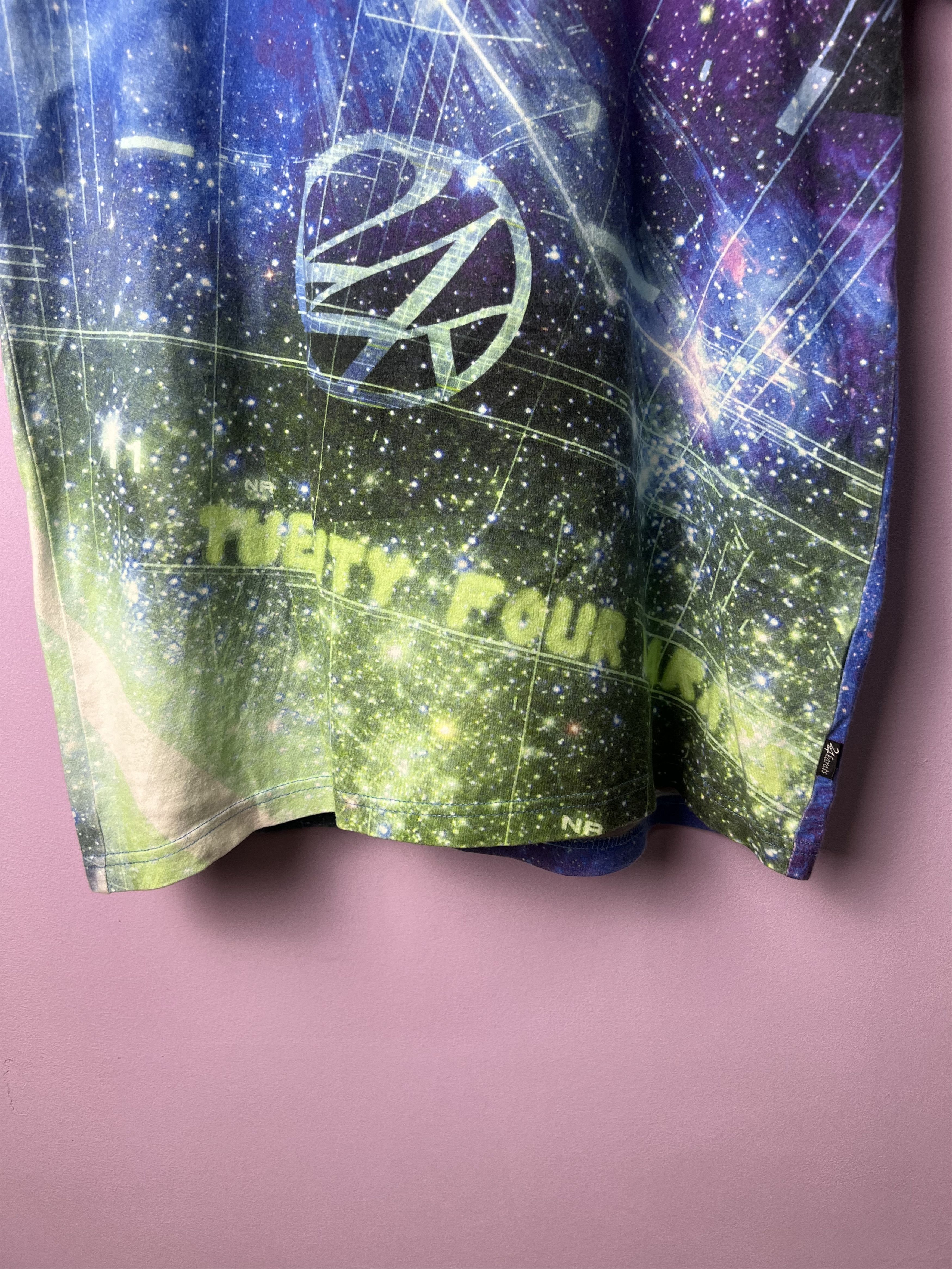 Japanese Brand 🔥Rare Allover Printed 24 Karats Space Tees Size US M / EU 48-50 / 2 - 4 Thumbnail