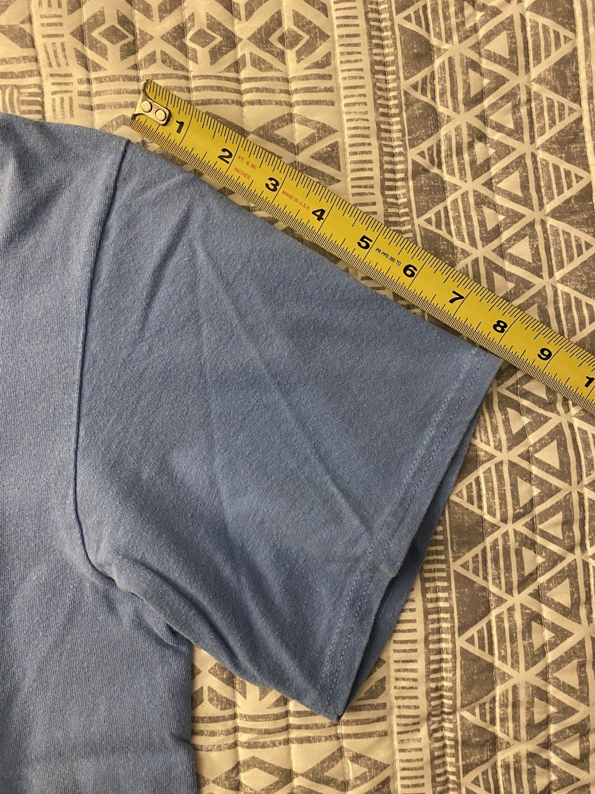 Only NY Only NY Light Blue Box Logo Tshirt Medium Size US M / EU 48-50 / 2 - 4 Thumbnail
