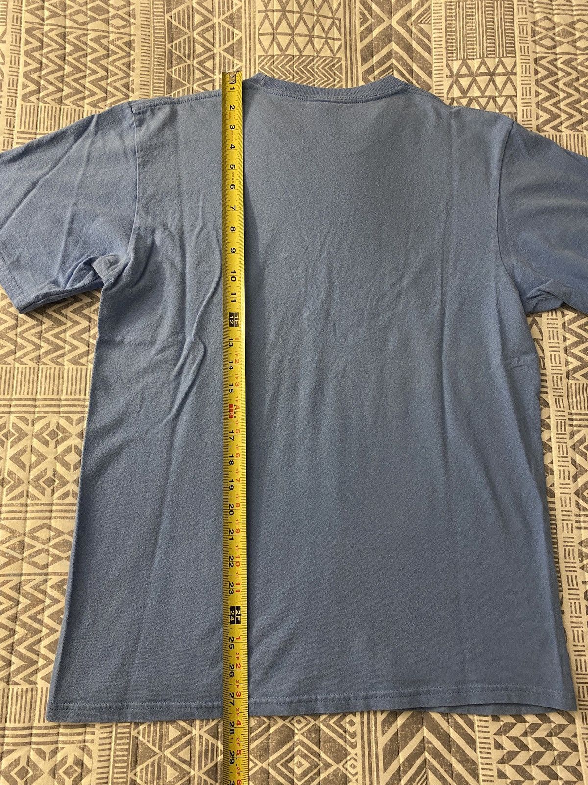 Only NY Only NY Light Blue Box Logo Tshirt Medium Size US M / EU 48-50 / 2 - 6 Thumbnail