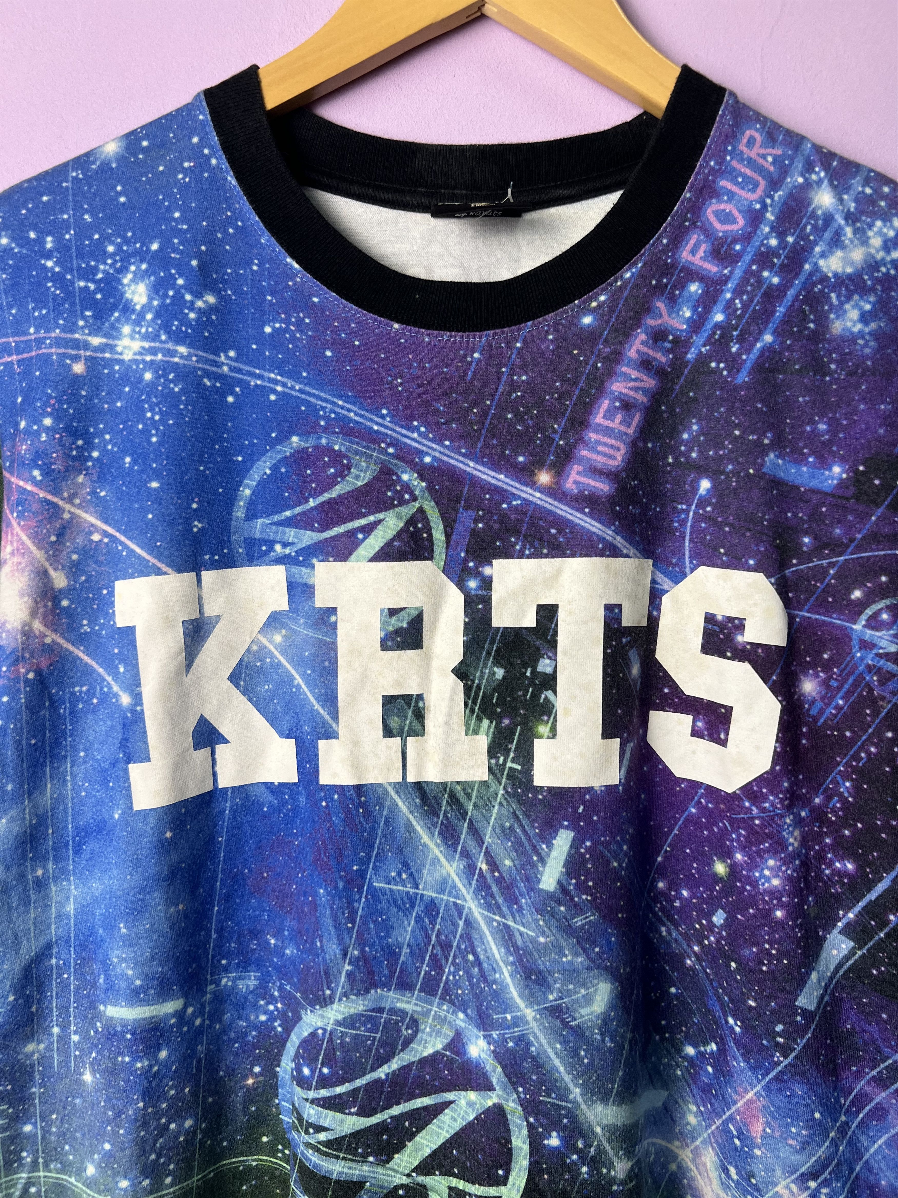 Japanese Brand 🔥Rare Allover Printed 24 Karats Space Tees Size US S / EU 44-46 / 1 - 6 Thumbnail