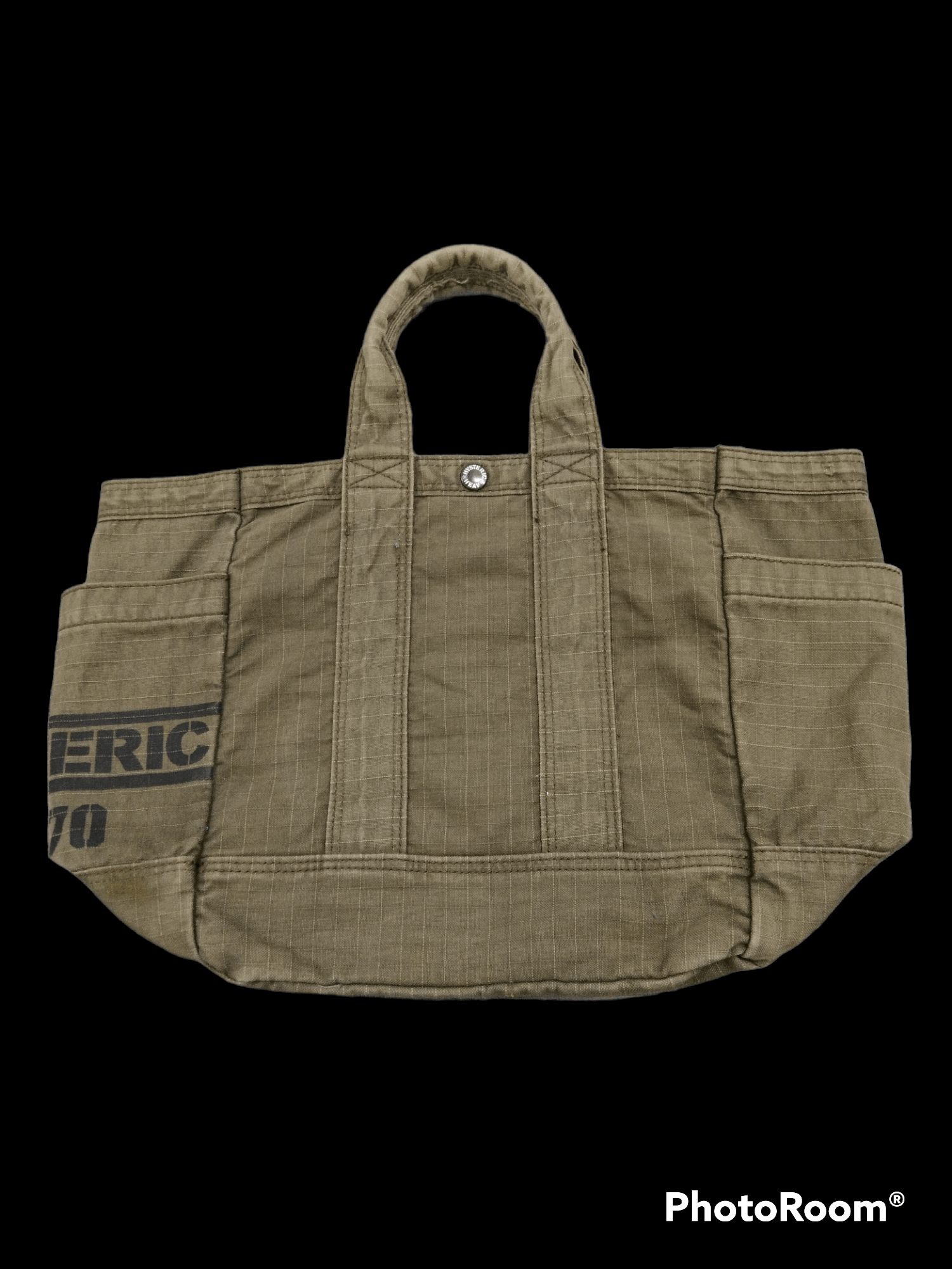 Hysteric Glamour HYSTERIC GLAMOUR OLIVE GREEN MADE IN JAPAN TOTE BAG Size ONE SIZE - 7 Thumbnail