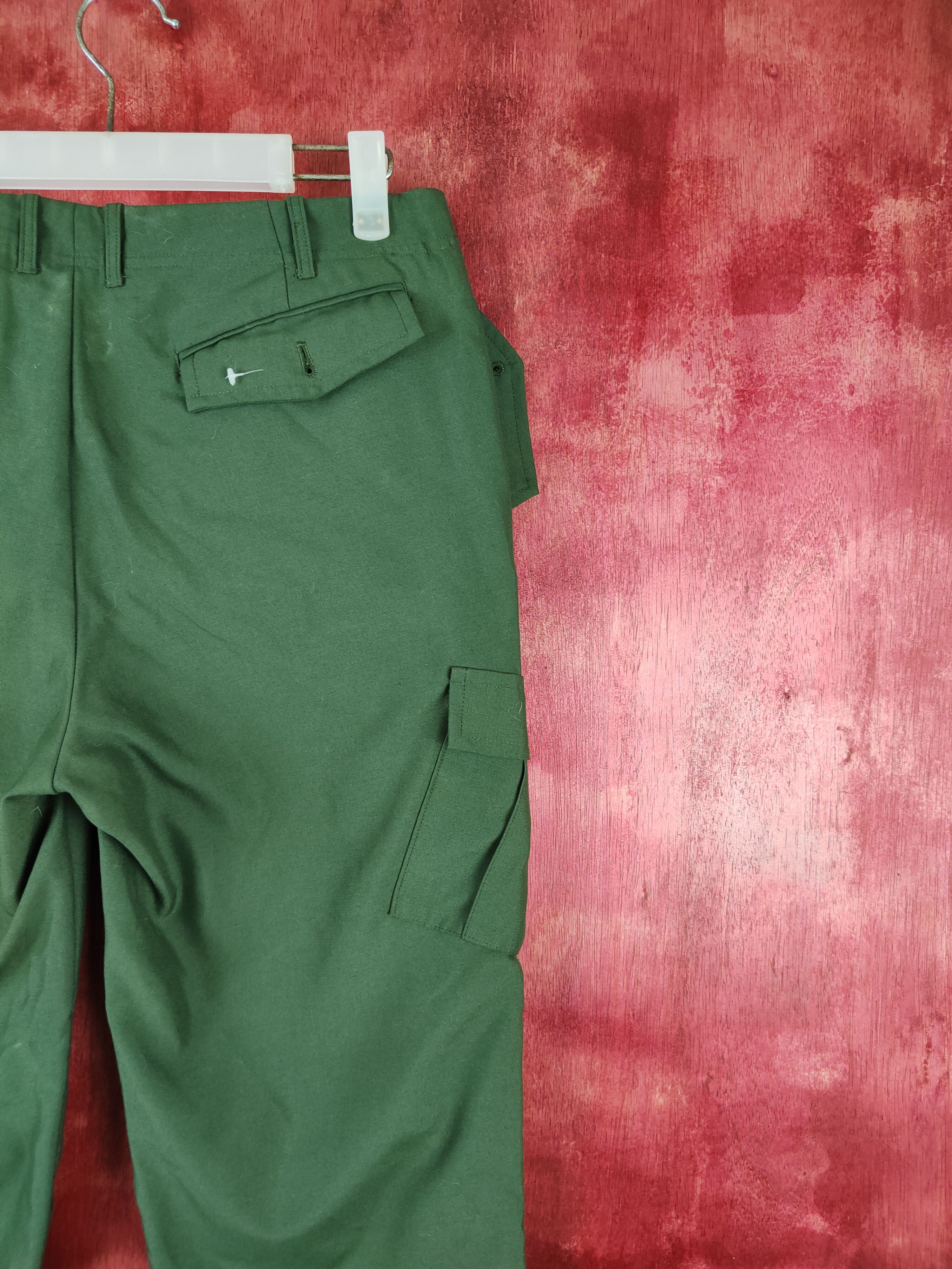 Edition Japan DL Grand Global Design Green Multi Pocket Cargo Pants #S712 Size US 31 - 10 Thumbnail