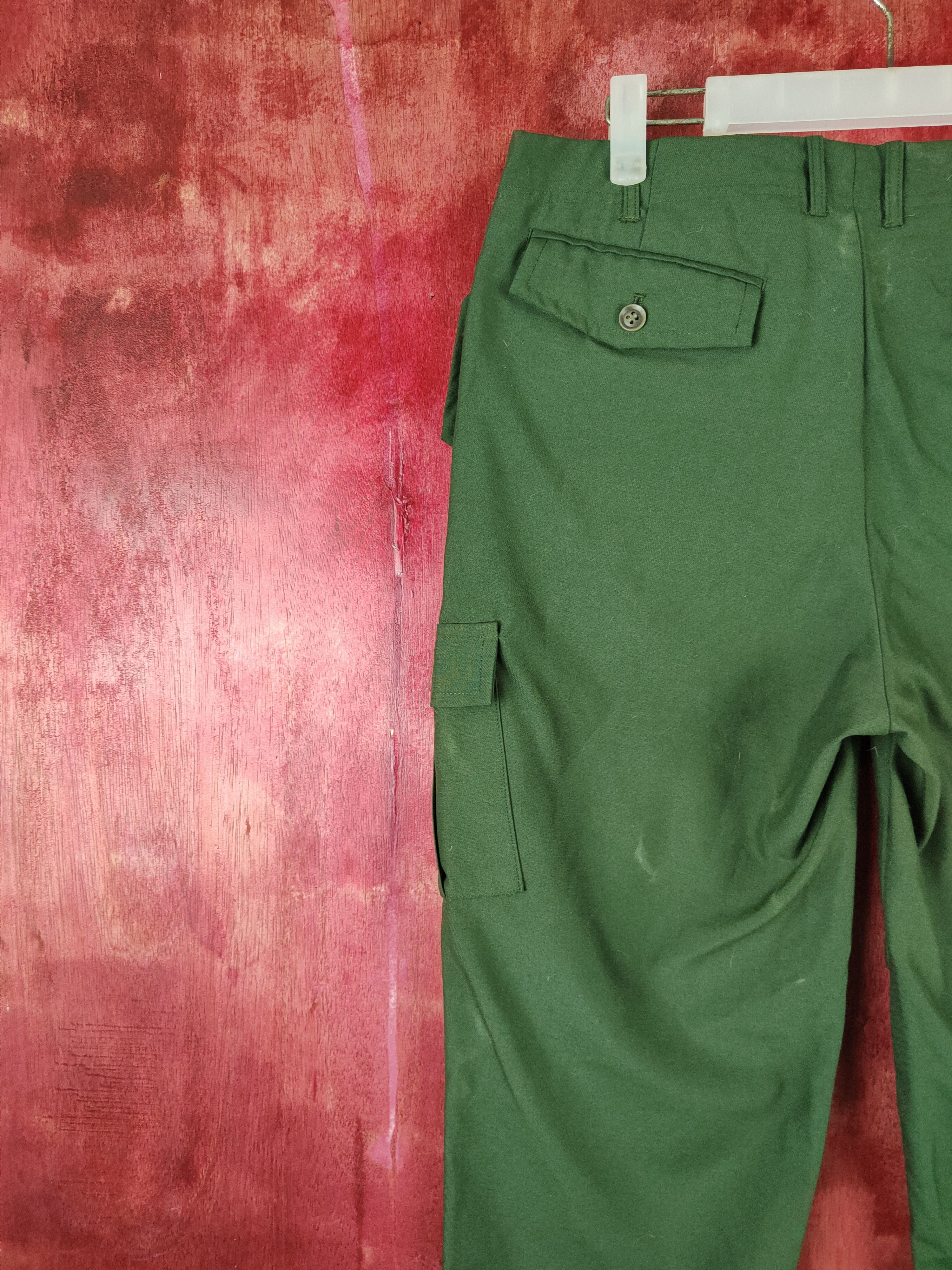 Edition Japan DL Grand Global Design Green Multi Pocket Cargo Pants #S712 Size US 31 - 8 Thumbnail