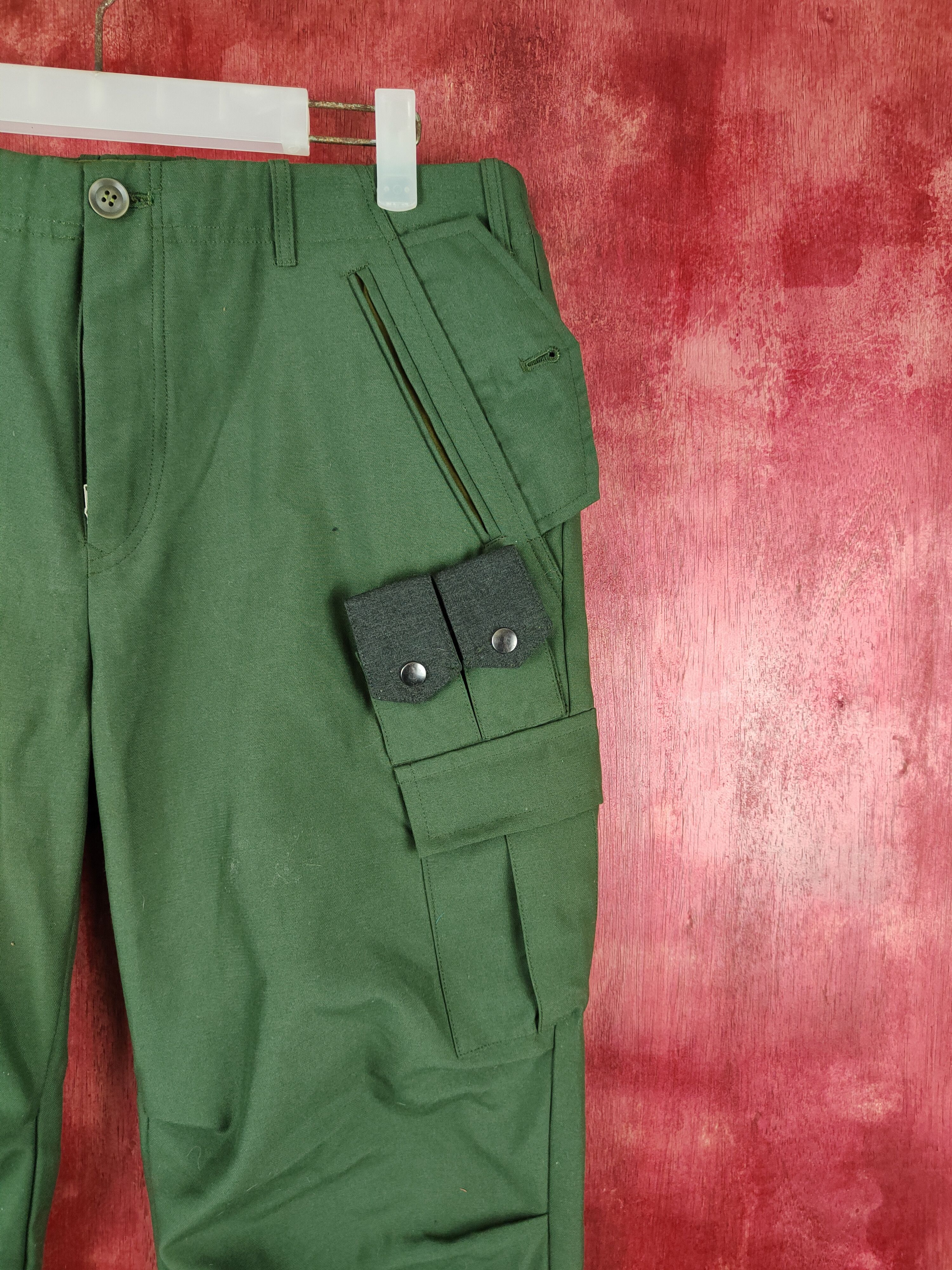 Edition Japan DL Grand Global Design Green Multi Pocket Cargo Pants #S712 Size US 31 - 5 Thumbnail