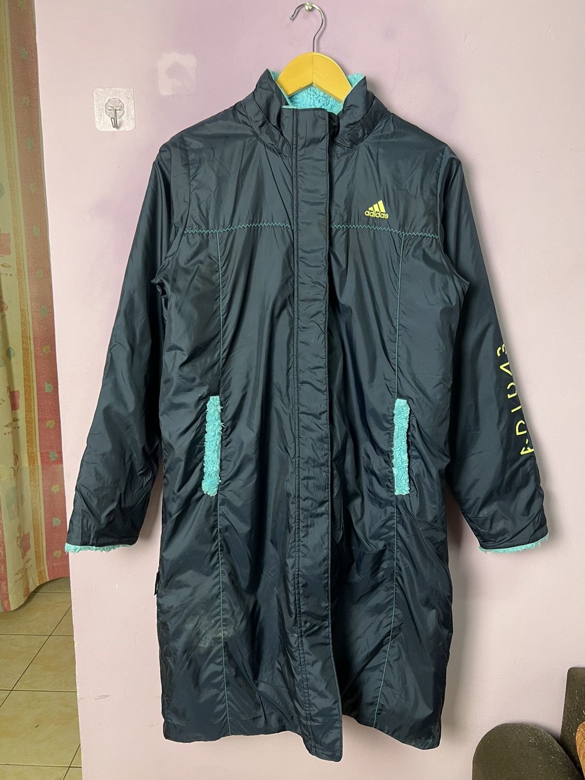 Adidas 🔥Adidas Sherpa Long Jackets Size US S / EU 44-46 / 1 - 12 Thumbnail