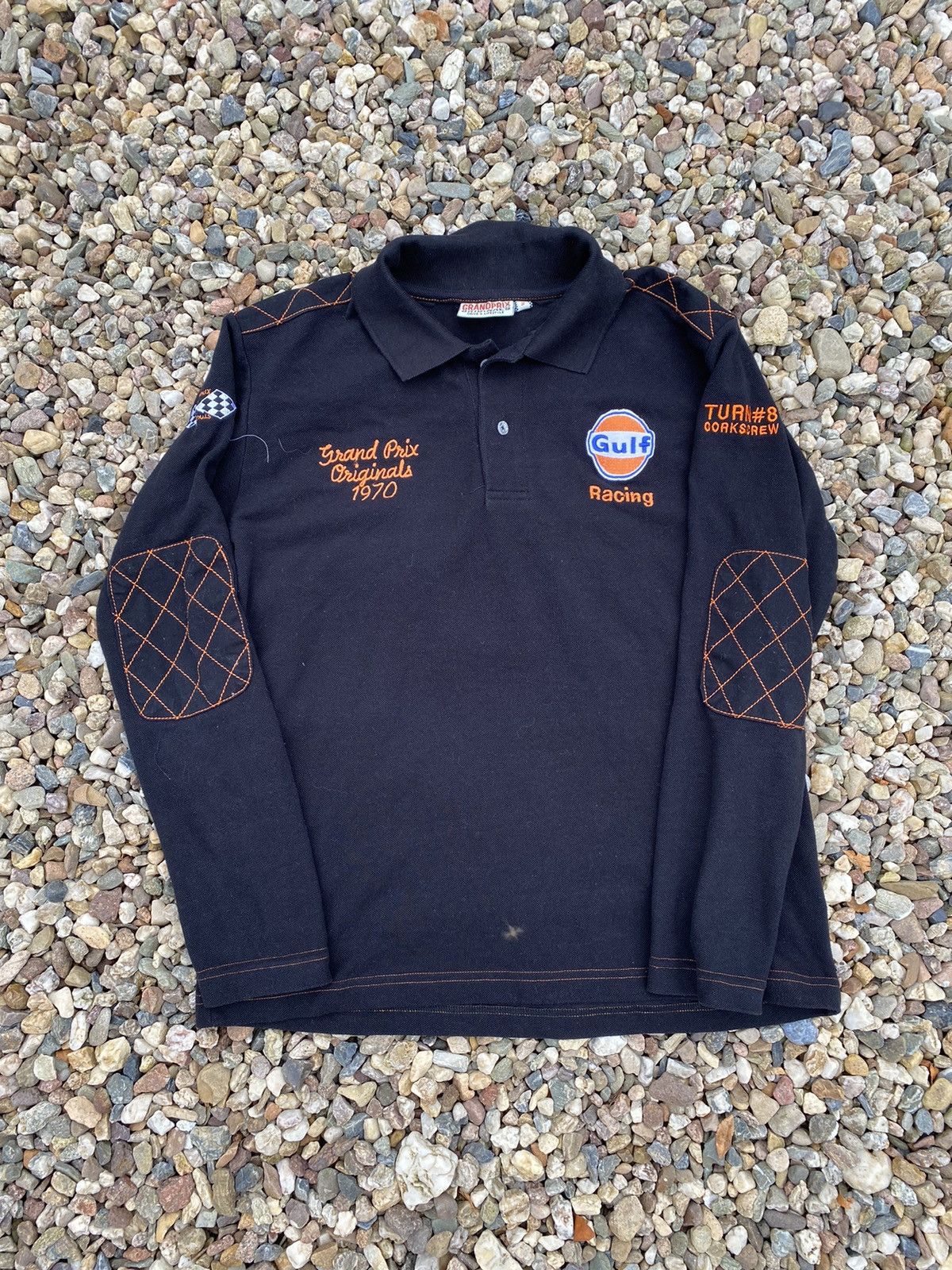 Vintage Gulf racing granprix La manse Size US M / EU 48-50 / 2 - 1 Thumbnail