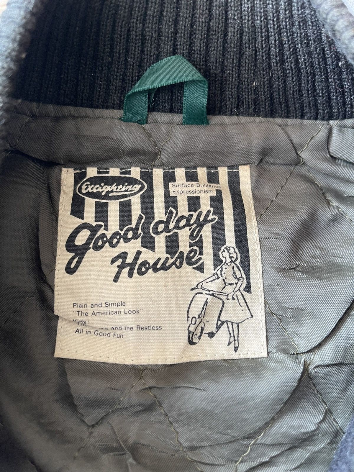 Japanese Brand VINTAGE WOOL VARSITY JACKET Size US XL / EU 56 / 4 - 13 Thumbnail