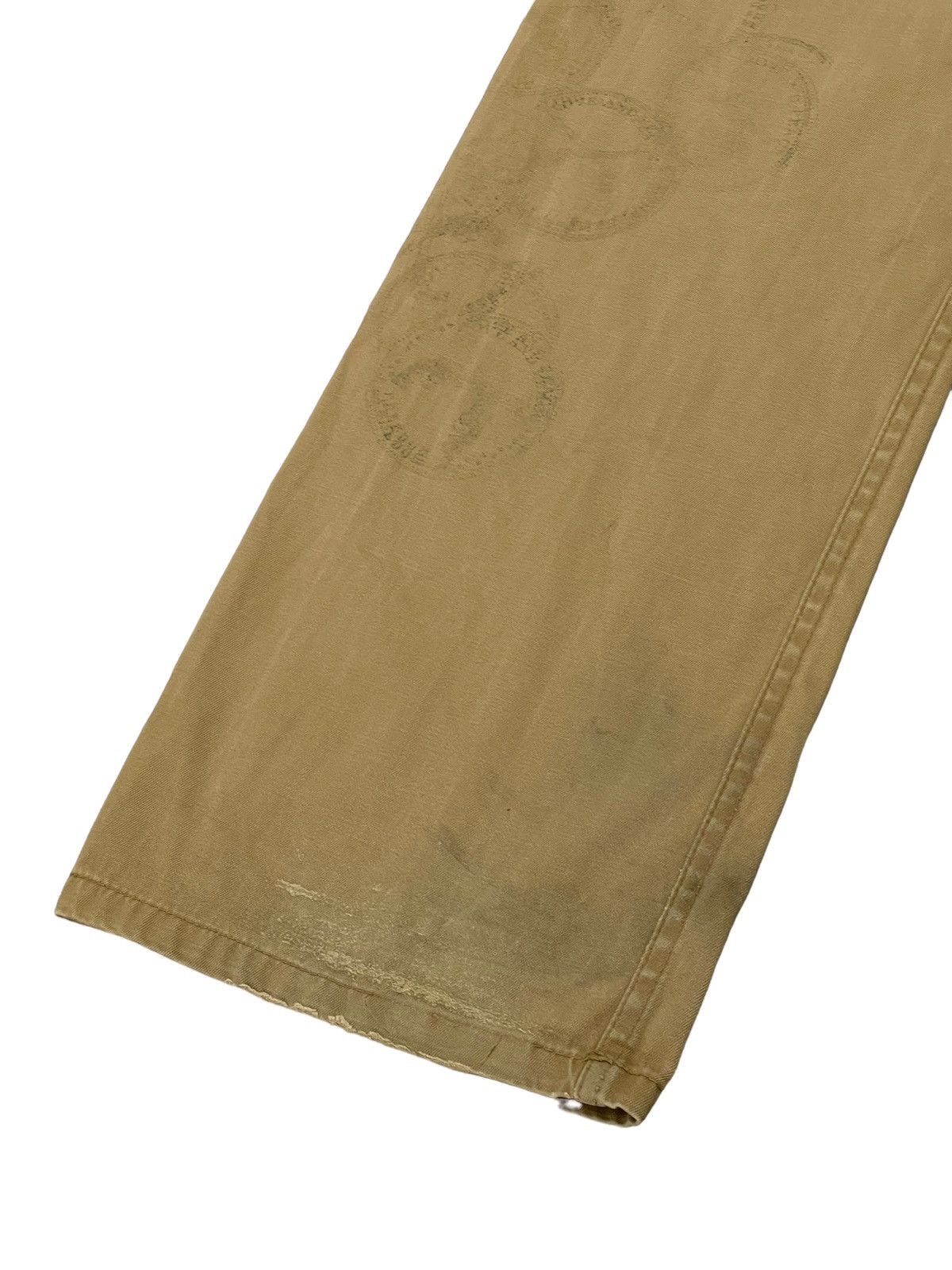 roarguns Flare Khaki Pant Roar Japan Stamping Logos Low Rise 3🟦5 Size US 30 / EU 46 - 19 Thumbnail