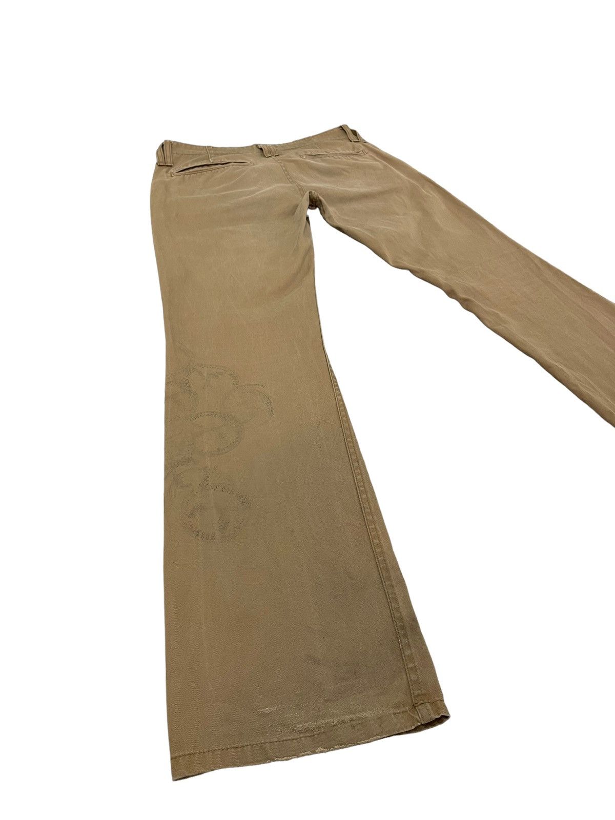 roarguns Flare Khaki Pant Roar Japan Stamping Logos Low Rise 3🟦5 Size US 30 / EU 46 - 16 Thumbnail
