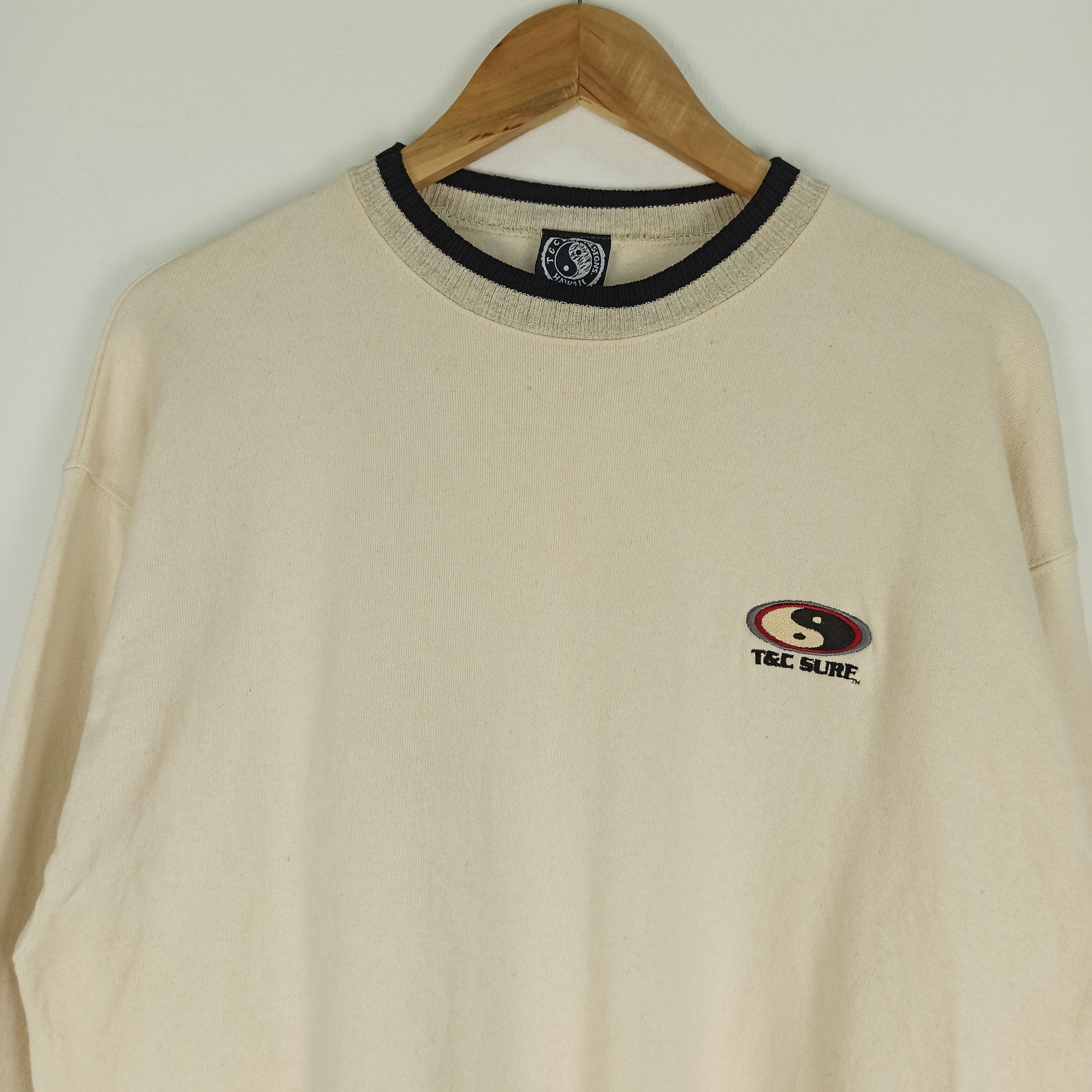 Vintage 🔥Vintage🔥 T&C Surf Hawaiian Sweatshirt Embroidered Logo Size US S / EU 44-46 / 1 - 2 Thumbnail