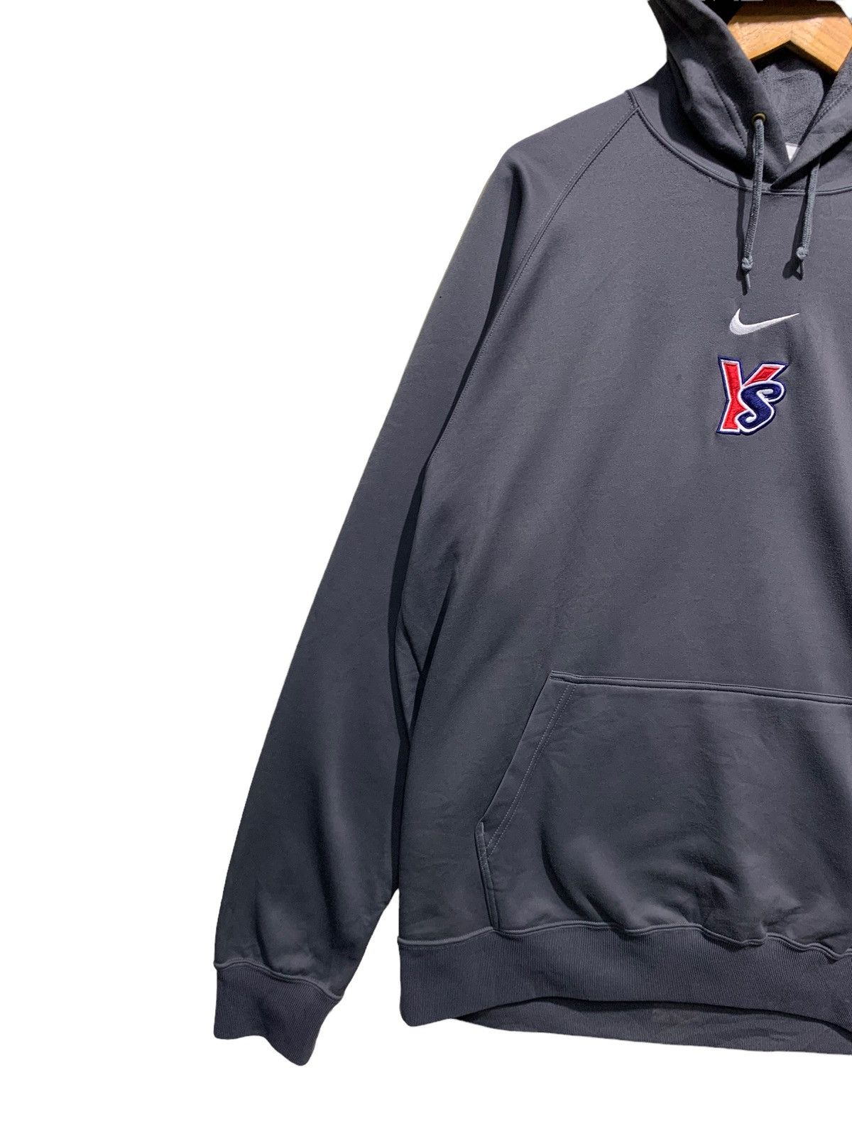 Nike × Y's 🔥NIKE X Y’s CENTRE SWOOSH PULLOVER HOODIE Size US XL / EU 56 / 4 - 3 Thumbnail