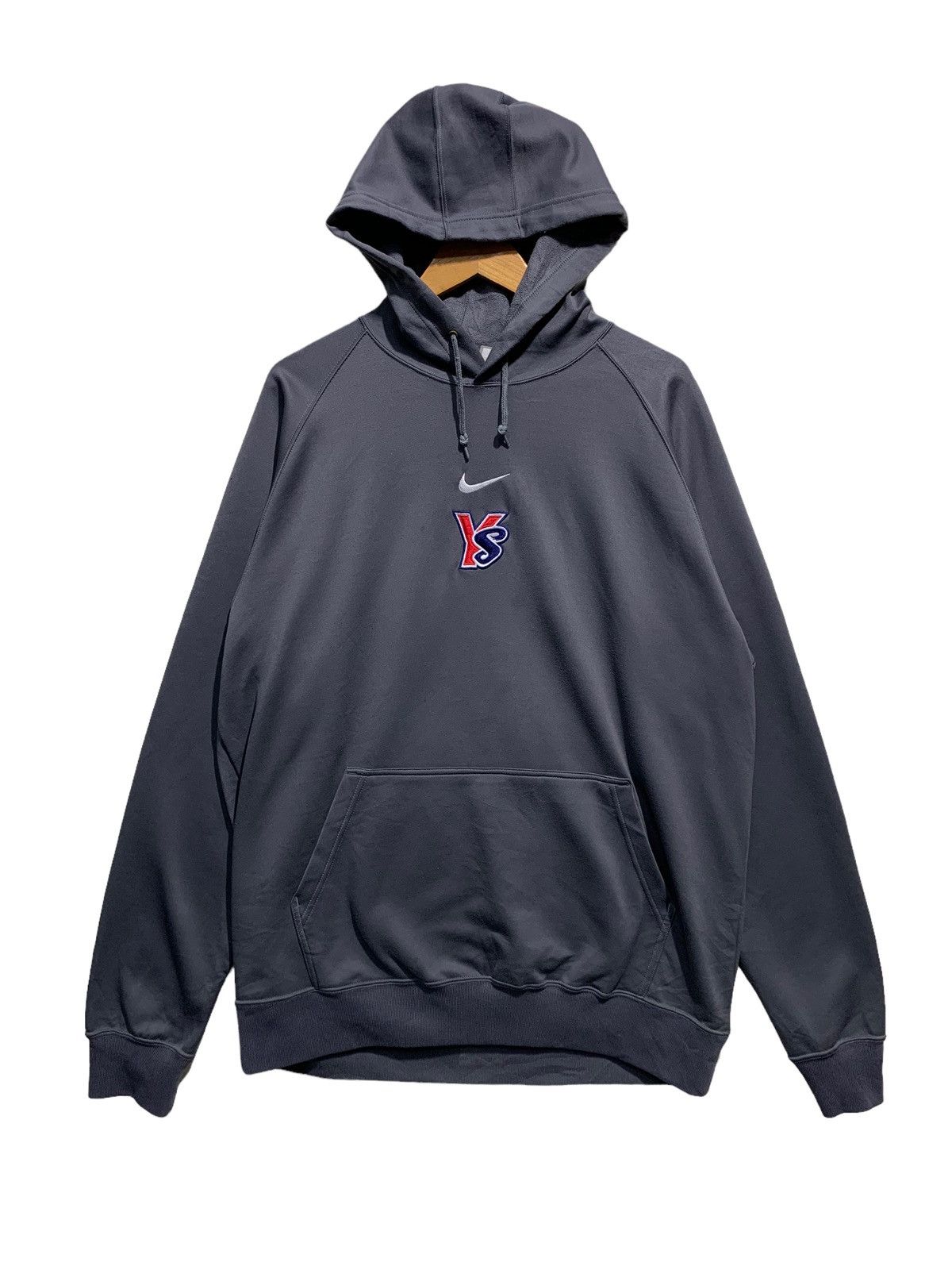 Nike × Y's 🔥NIKE X Y’s CENTRE SWOOSH PULLOVER HOODIE Size US XL / EU 56 / 4 - 2 Thumbnail