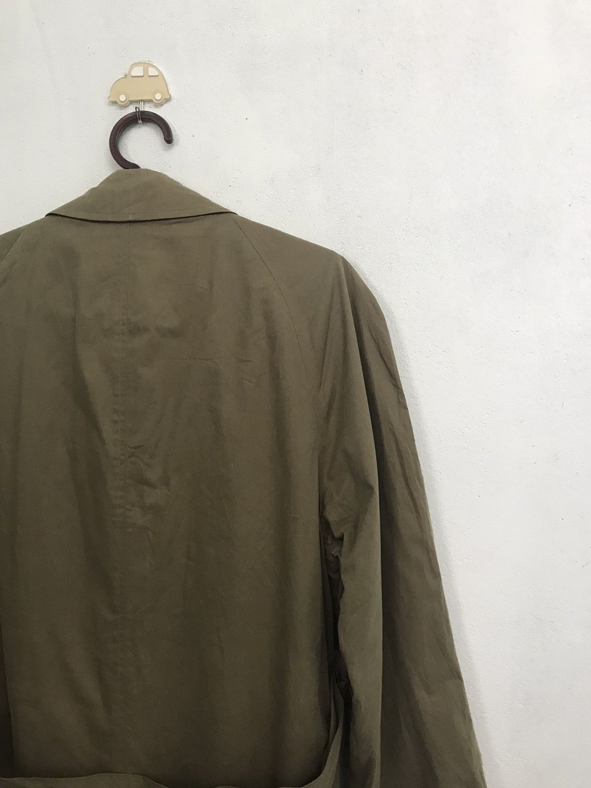 Burberry Vtg Burberry Belted Trench Coat Wool & Camel Hair Inner Size US S / EU 44-46 / 1 - 7 Thumbnail