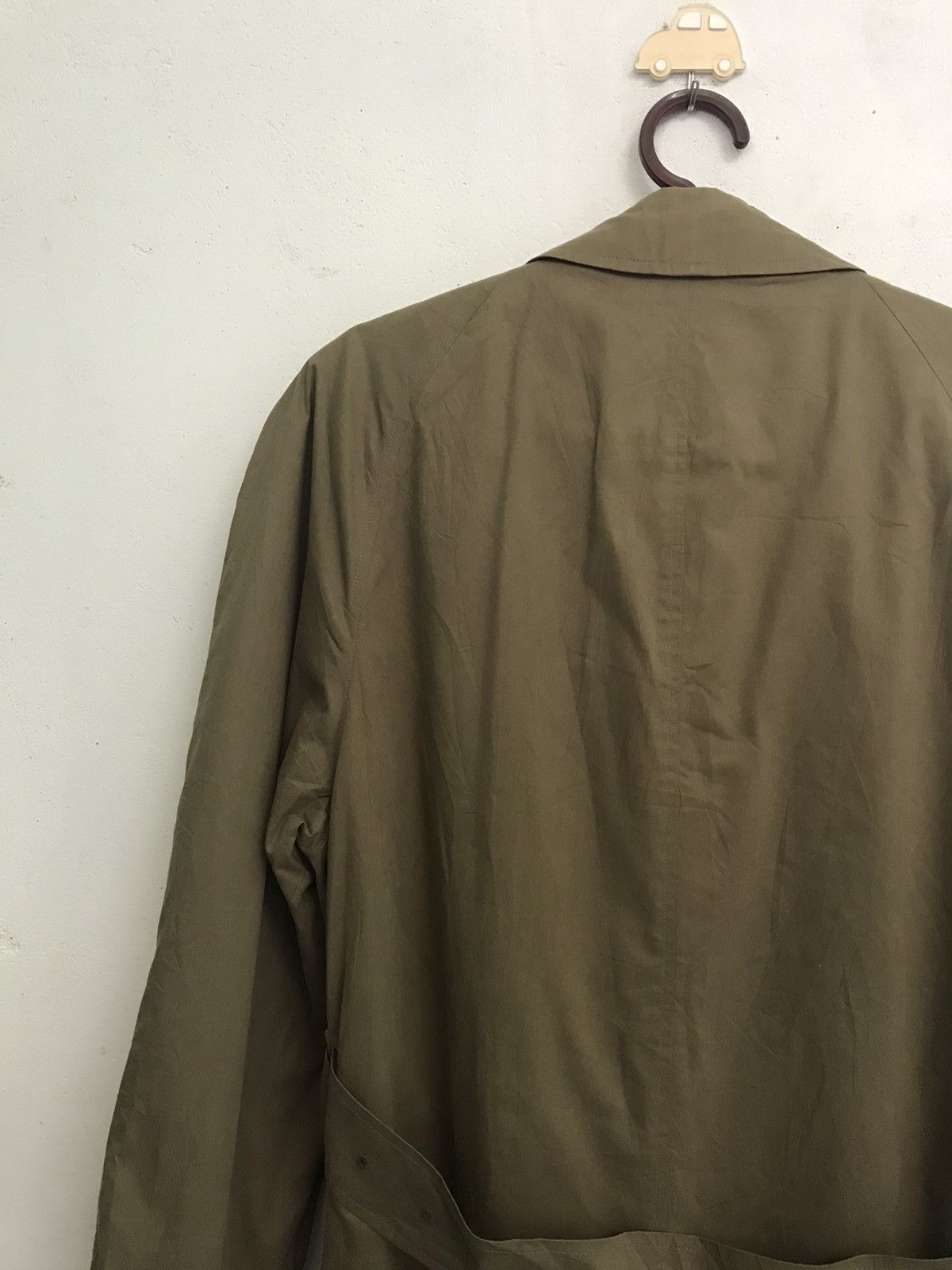 Burberry Vtg Burberry Belted Trench Coat Wool & Camel Hair Inner Size US S / EU 44-46 / 1 - 6 Thumbnail