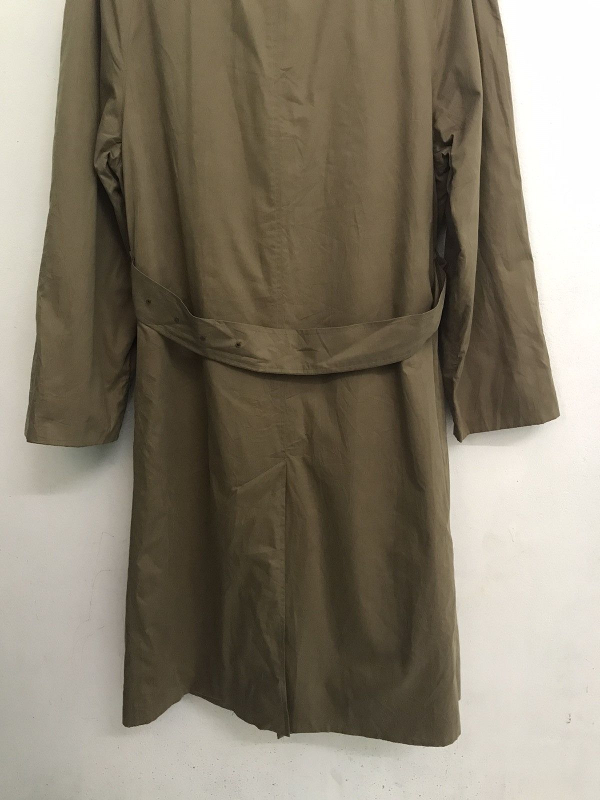 Burberry Vtg Burberry Belted Trench Coat Wool & Camel Hair Inner Size US S / EU 44-46 / 1 - 8 Thumbnail