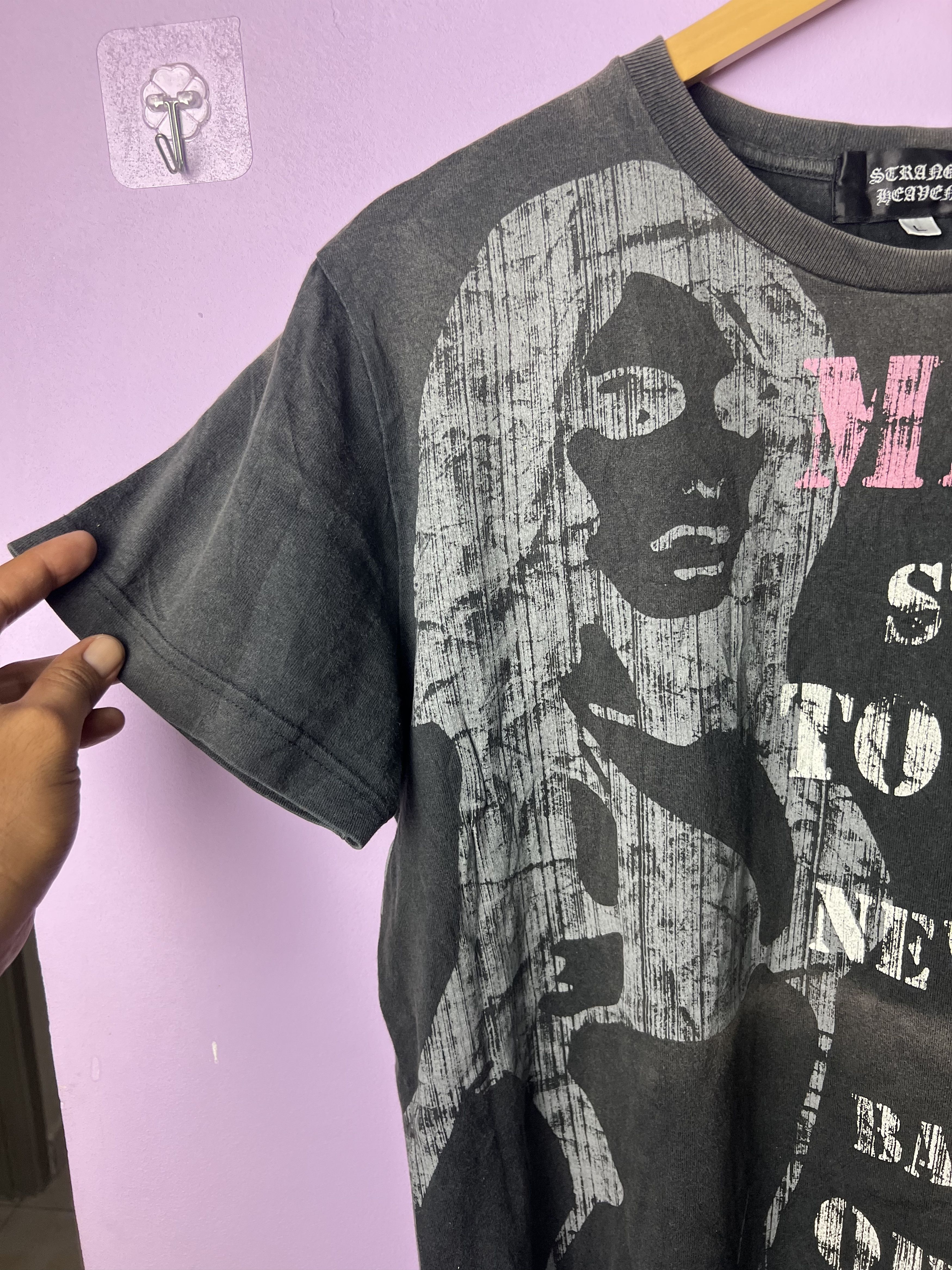 Japanese Brand 🔥Rare Strange Heaven Big Printed Men’s Mind Tees Size US M / EU 48-50 / 2 - 9 Thumbnail