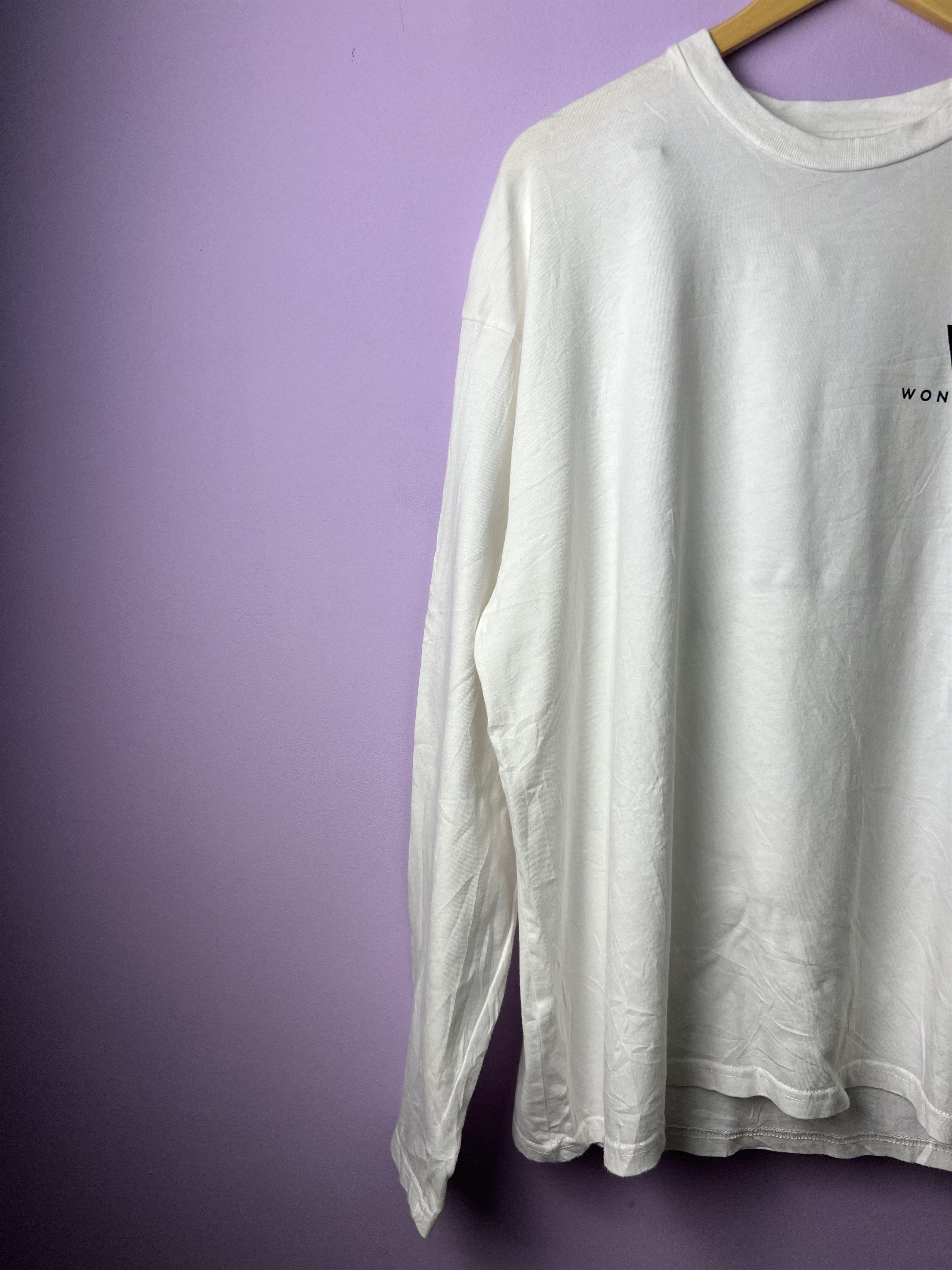 Japanese Brand 🔥(Never) Acquiesce Wonderment Long Sleeve Tees Size US L / EU 52-54 / 3 - 4 Thumbnail
