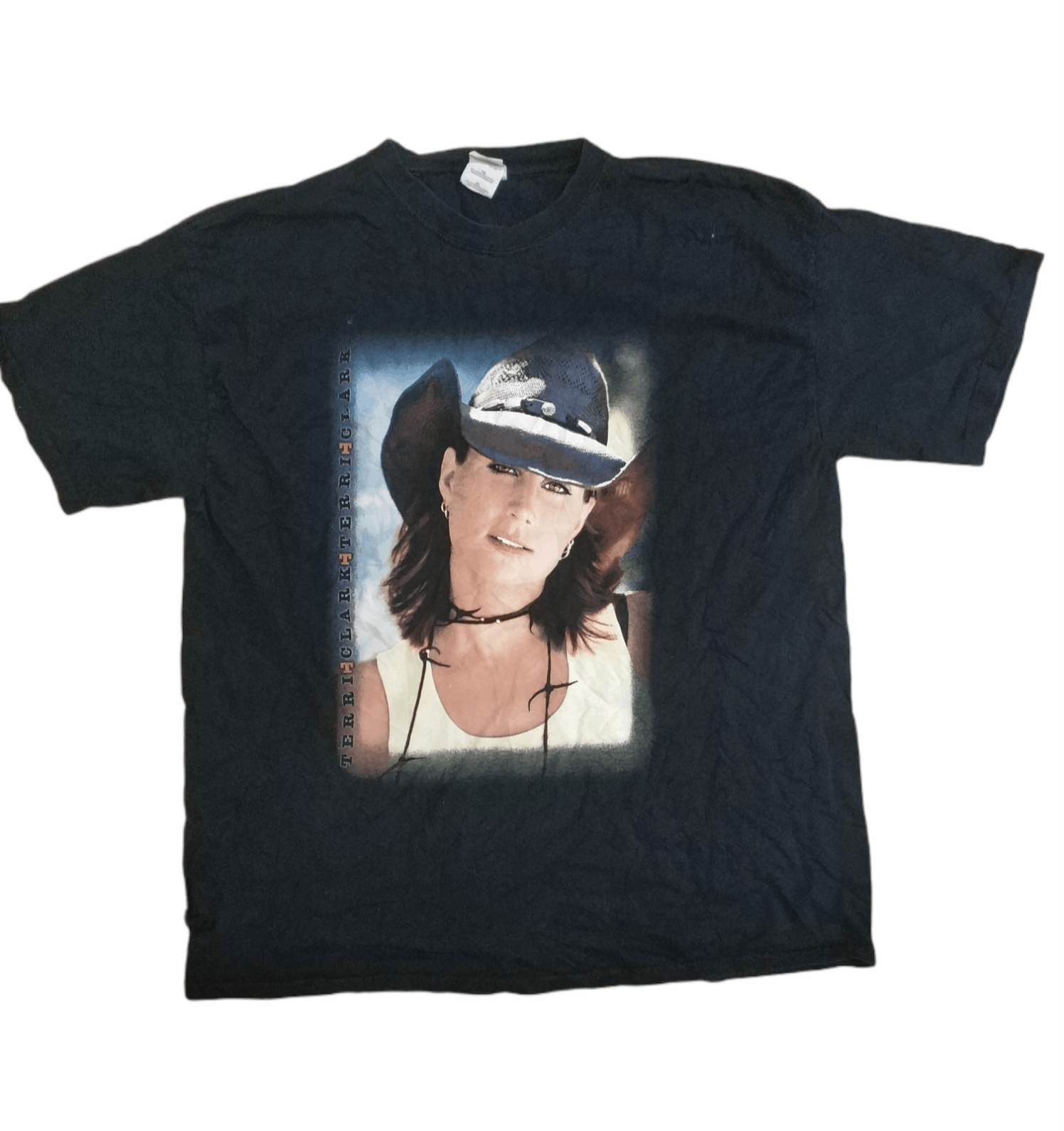 Band Tees 🔥Vintage Terri Clark Big Printed Tees Size US L / EU 52-54 / 3 - 1 Thumbnail