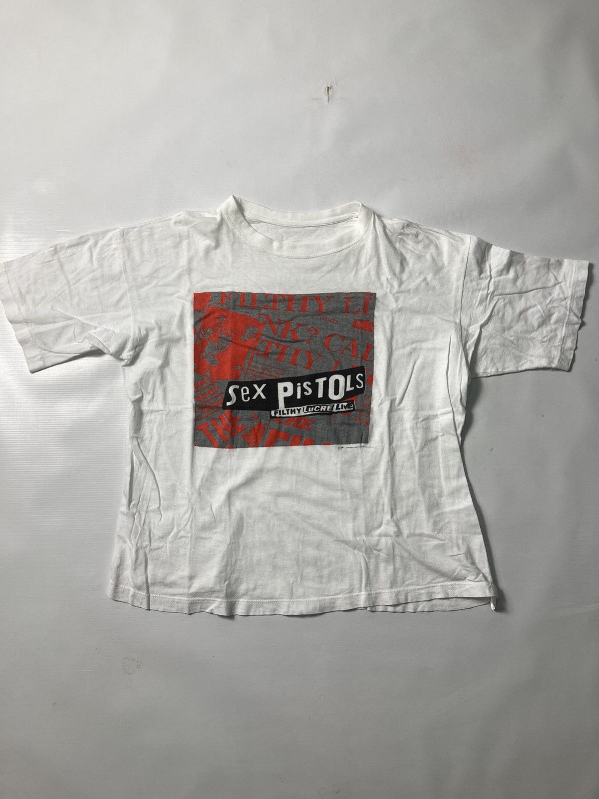 Band Tees × Seditionaries × Vintage Vintage Sex Pistol Filthy Lucre Live t shirt Size US L / EU 52-54 / 3 - 1 Thumbnail