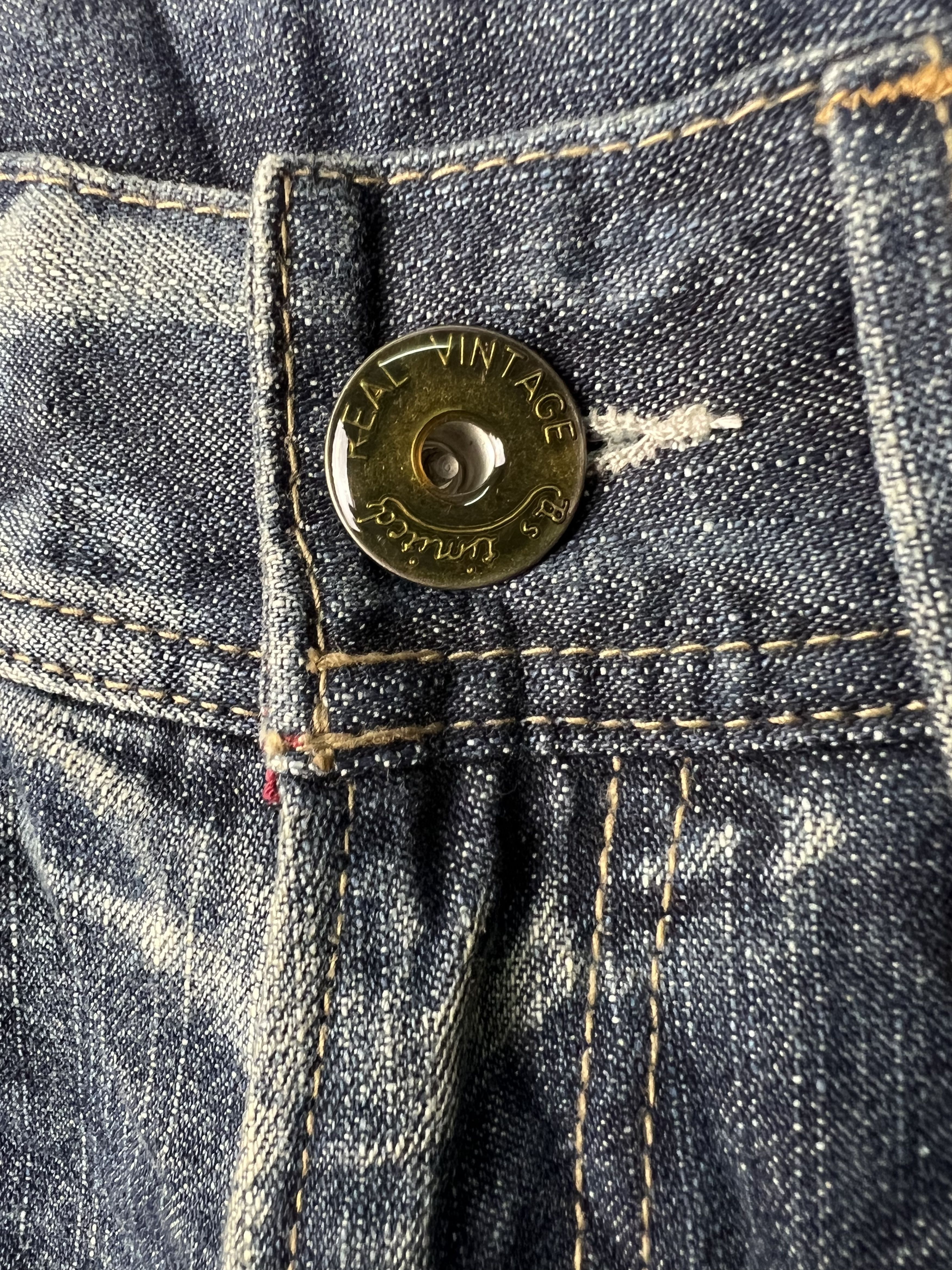 If Six Was Nine 🔥BS Japanese Brand Distressed Denim Size US 30 / EU 46 - 10 Thumbnail