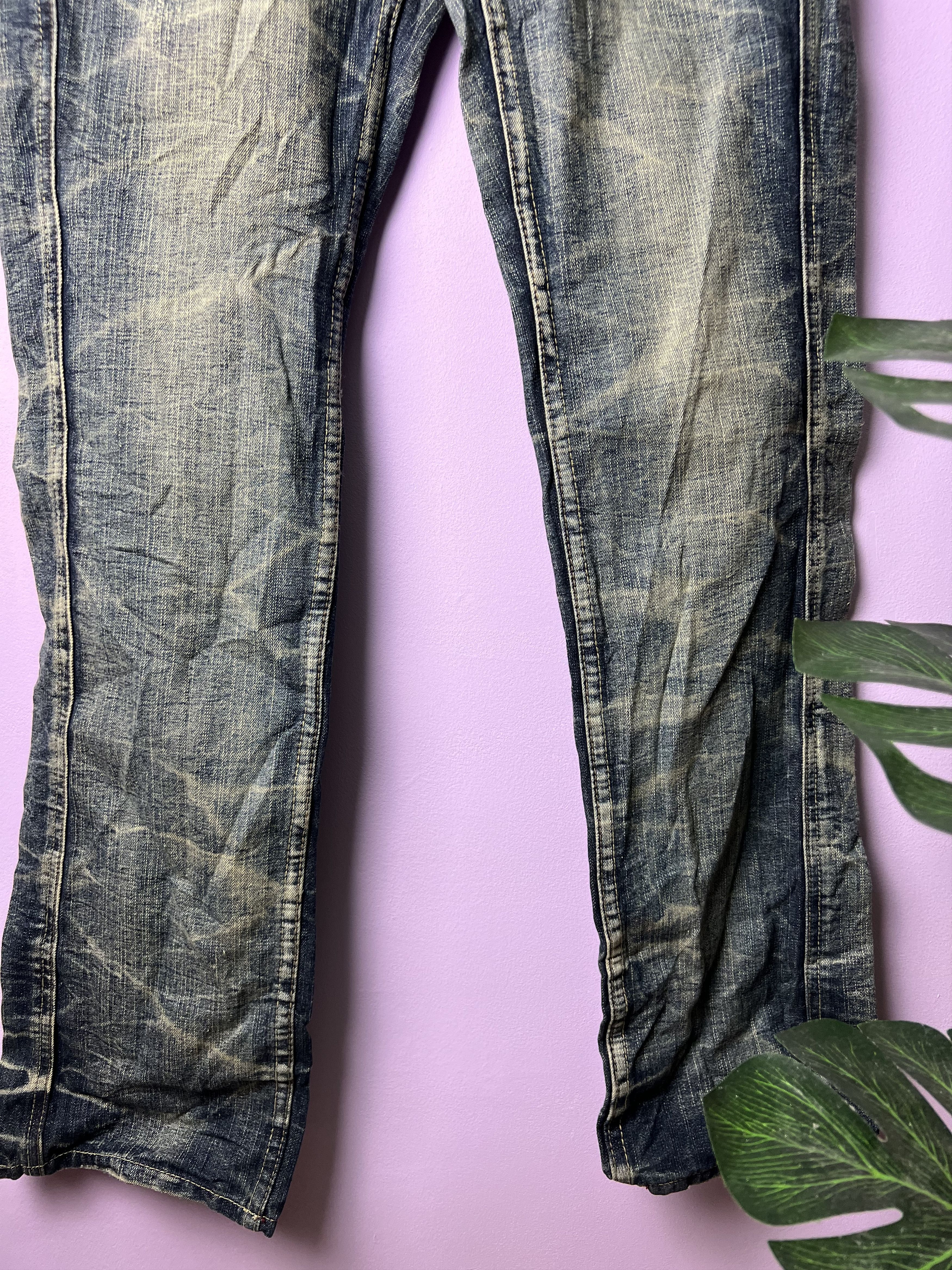 If Six Was Nine 🔥BS Japanese Brand Distressed Denim Size US 30 / EU 46 - 5 Thumbnail