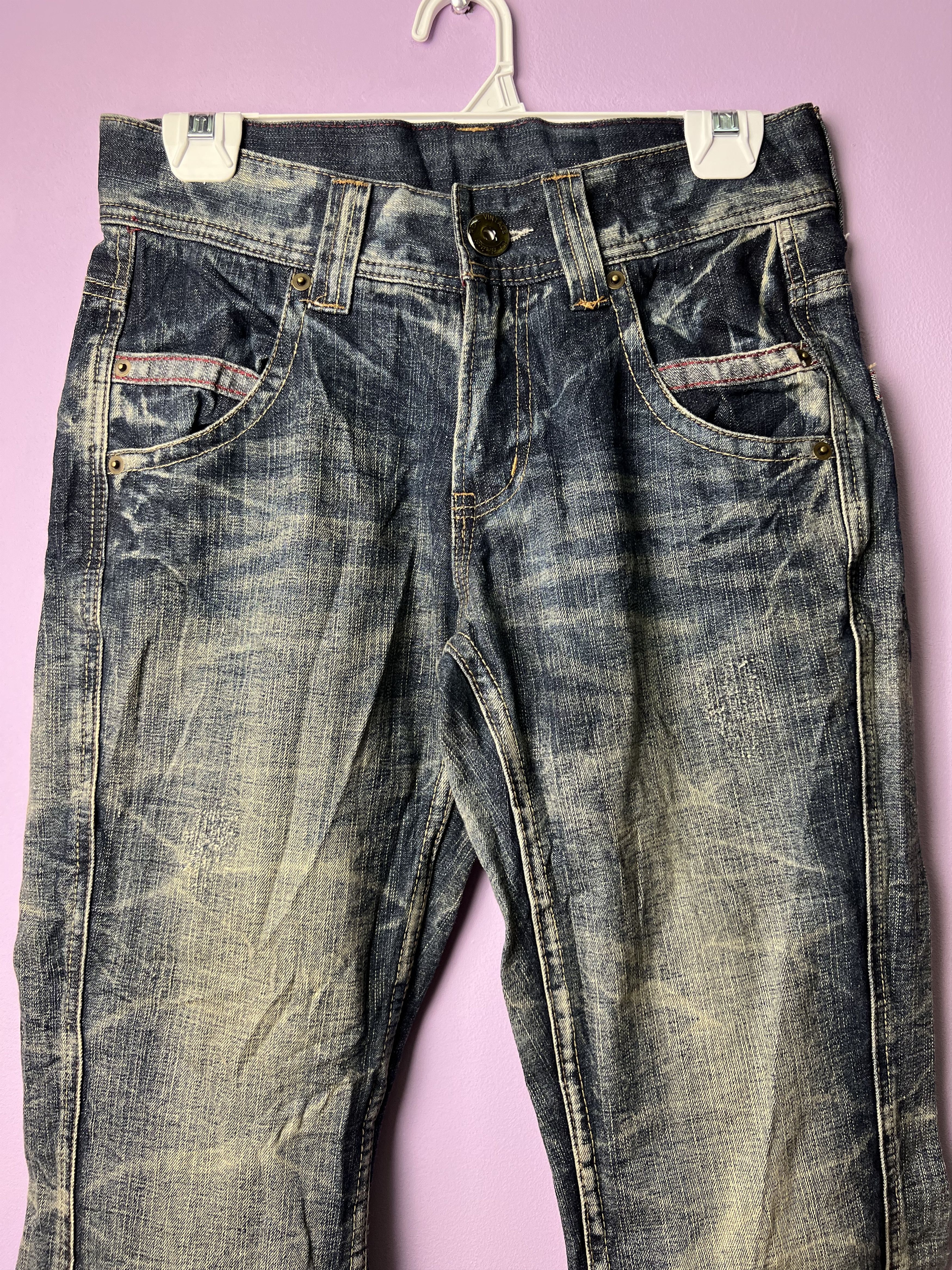 If Six Was Nine 🔥BS Japanese Brand Distressed Denim Size US 30 / EU 46 - 4 Thumbnail