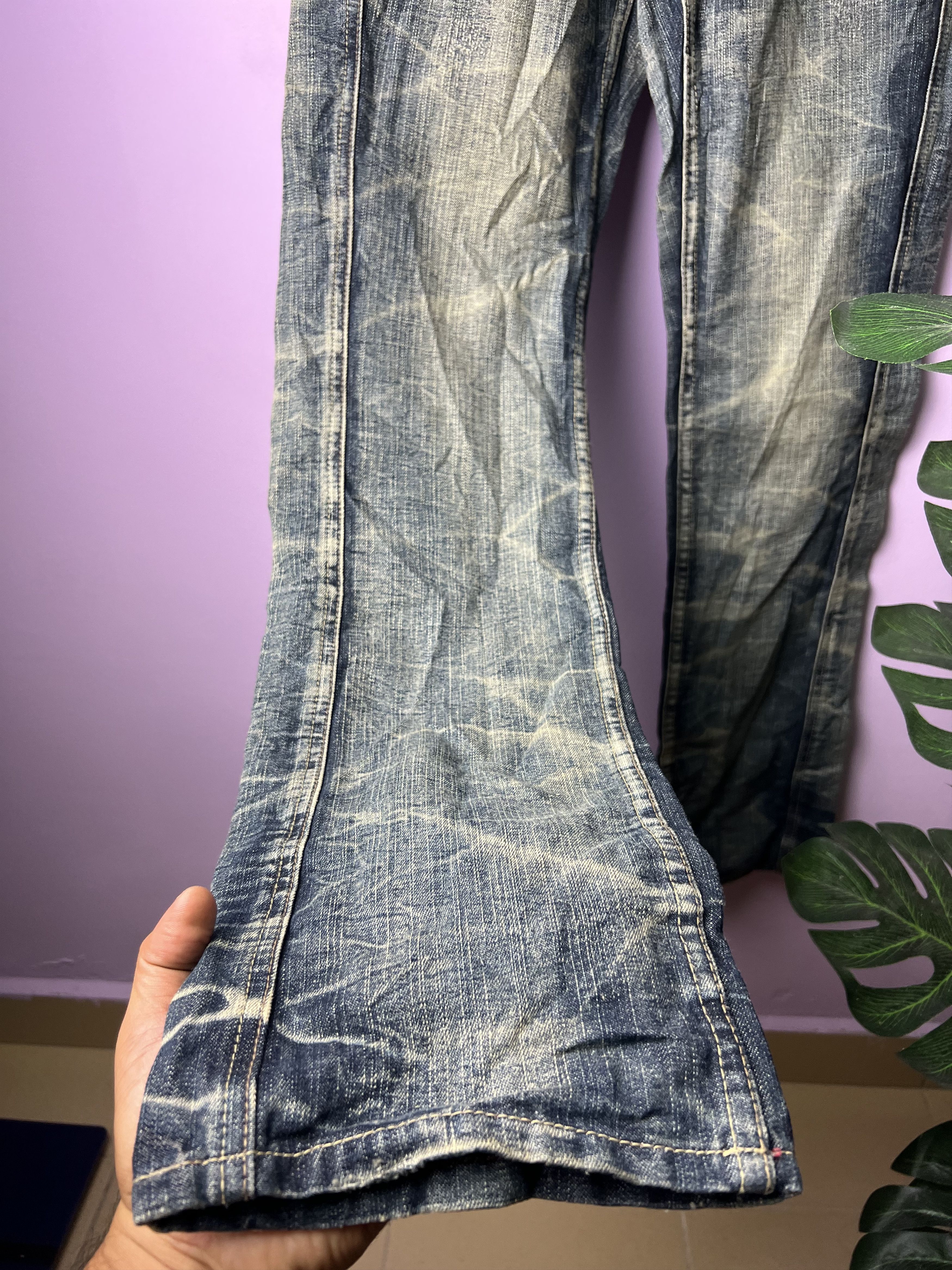 If Six Was Nine 🔥BS Japanese Brand Distressed Denim Size US 30 / EU 46 - 15 Thumbnail