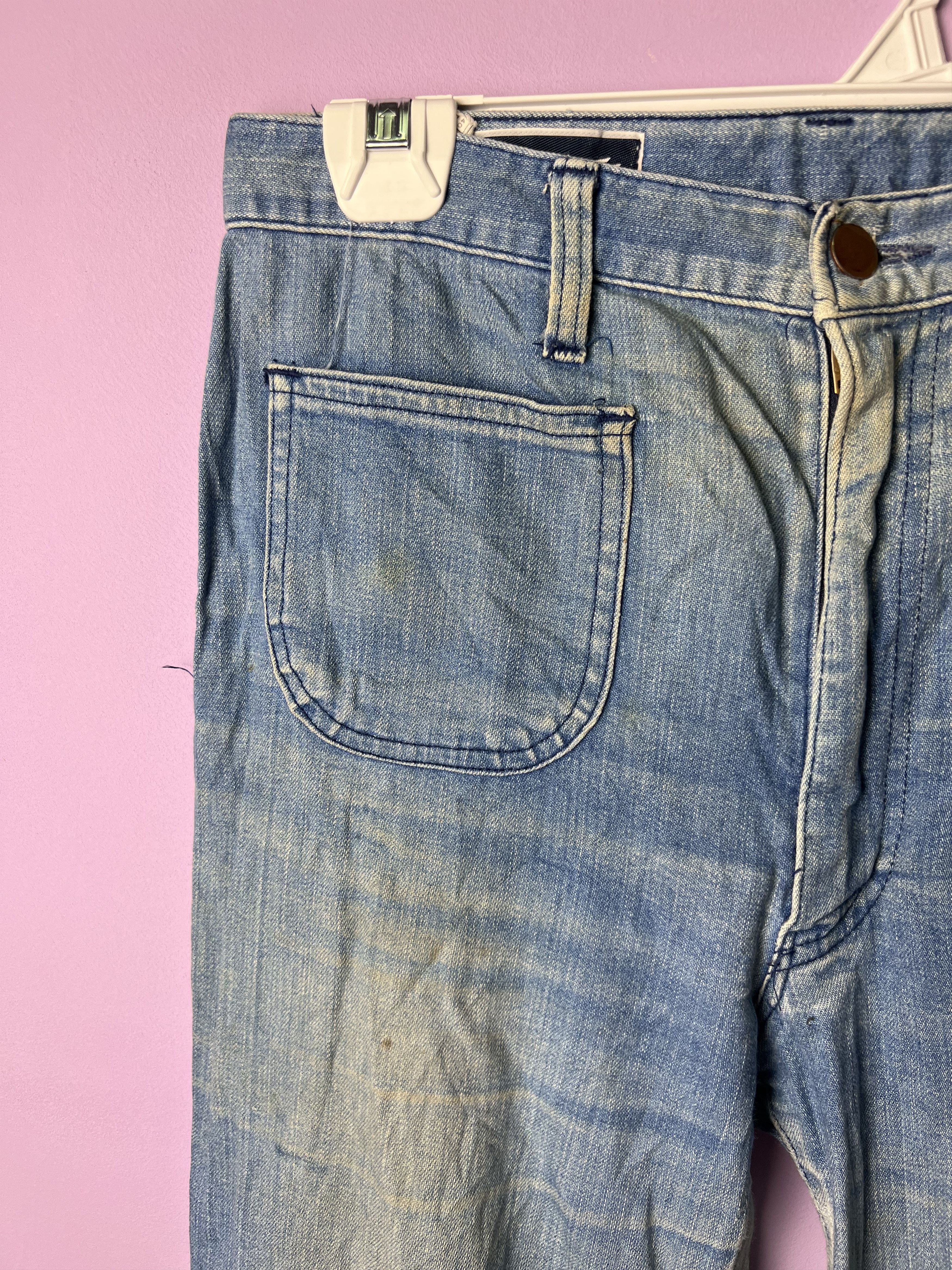 Japanese Brand 🔥Rare Vintage Bobson Too-too Bush Pants Denim Size US 29 - 9 Thumbnail