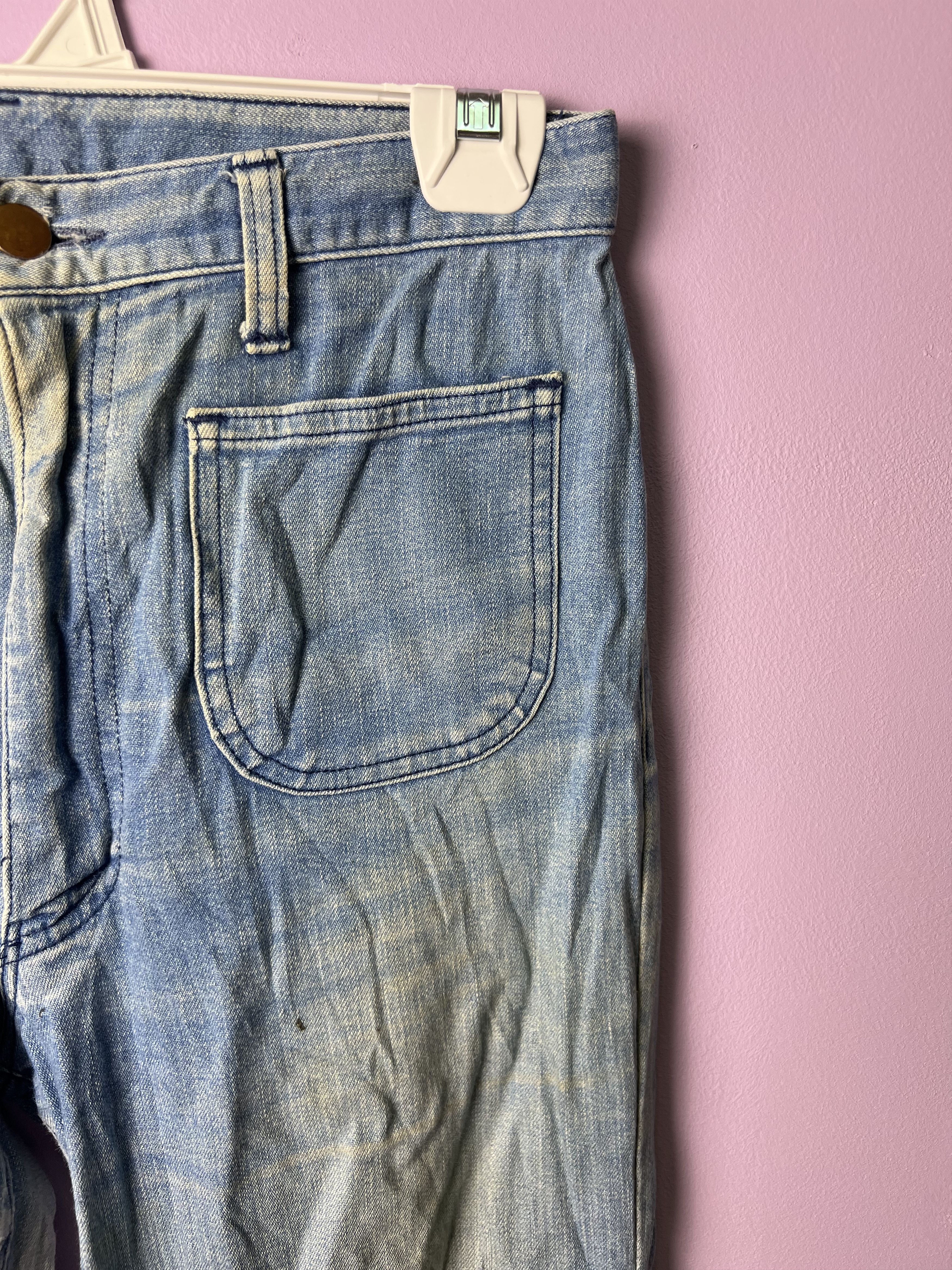 Japanese Brand 🔥Rare Vintage Bobson Too-too Bush Pants Denim Size US 29 - 4 Thumbnail