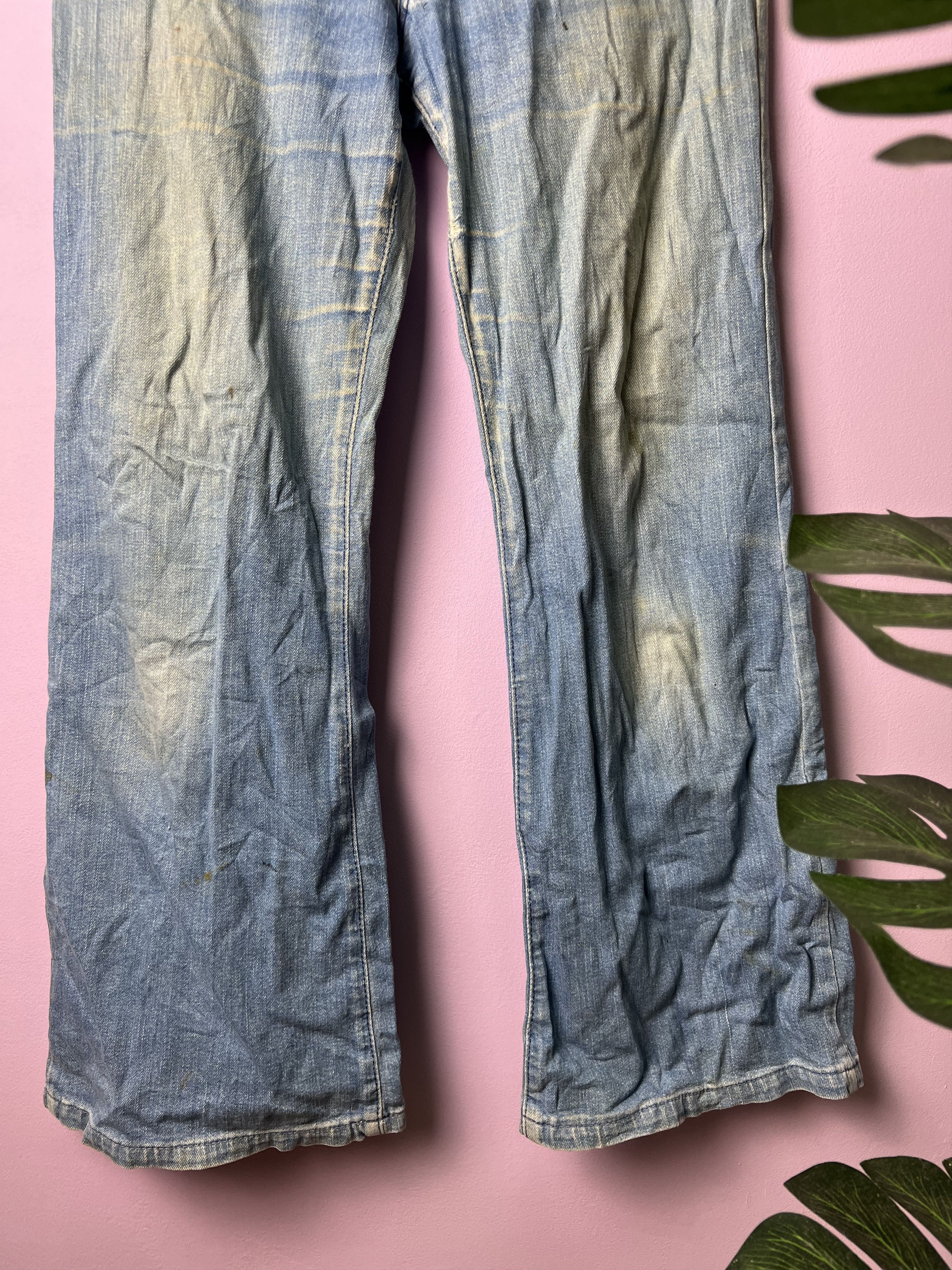 Japanese Brand 🔥Rare Vintage Bobson Too-too Bush Pants Denim Size US 29 - 8 Thumbnail