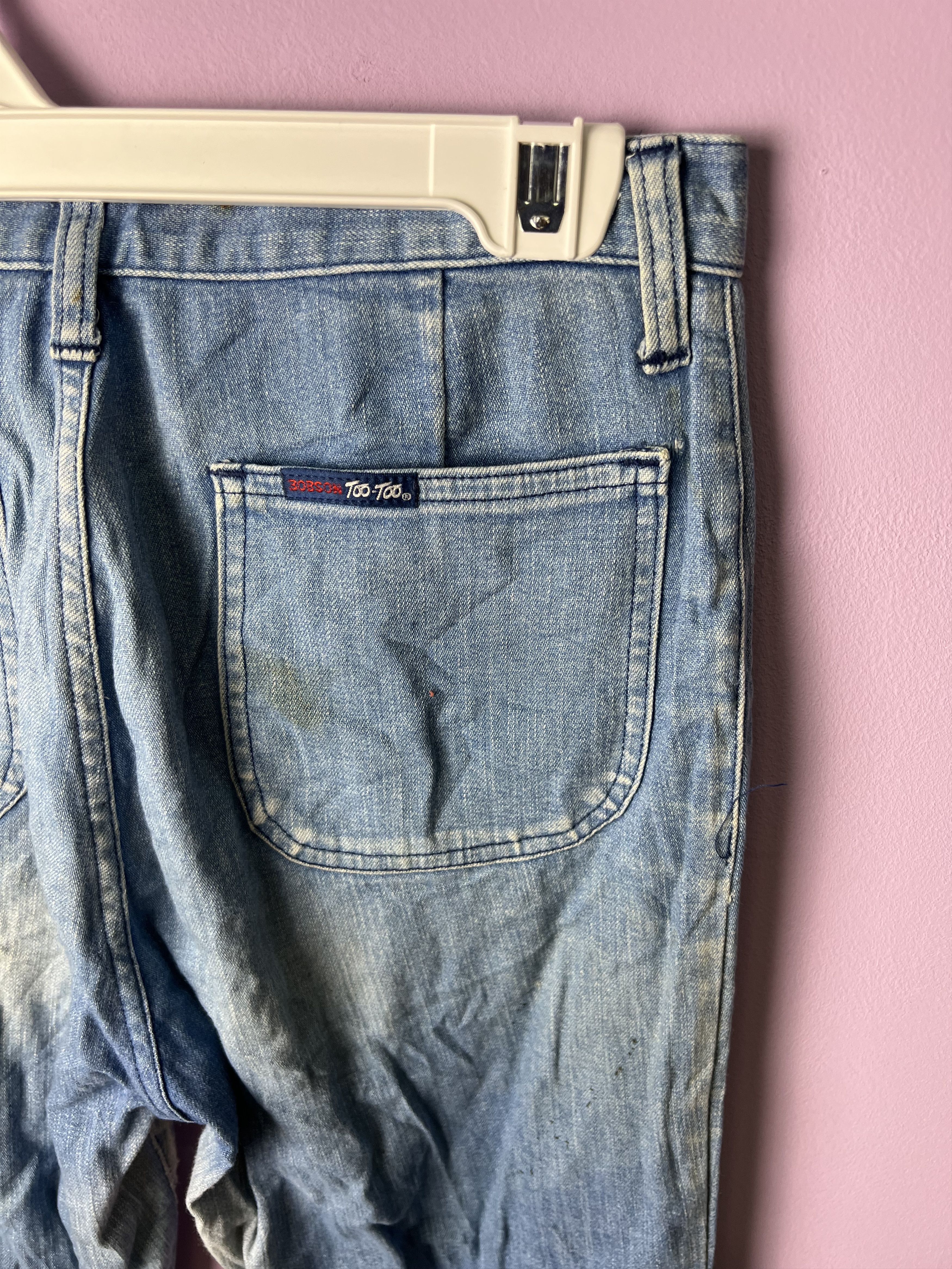 Japanese Brand 🔥Rare Vintage Bobson Too-too Bush Pants Denim Size US 29 - 13 Thumbnail