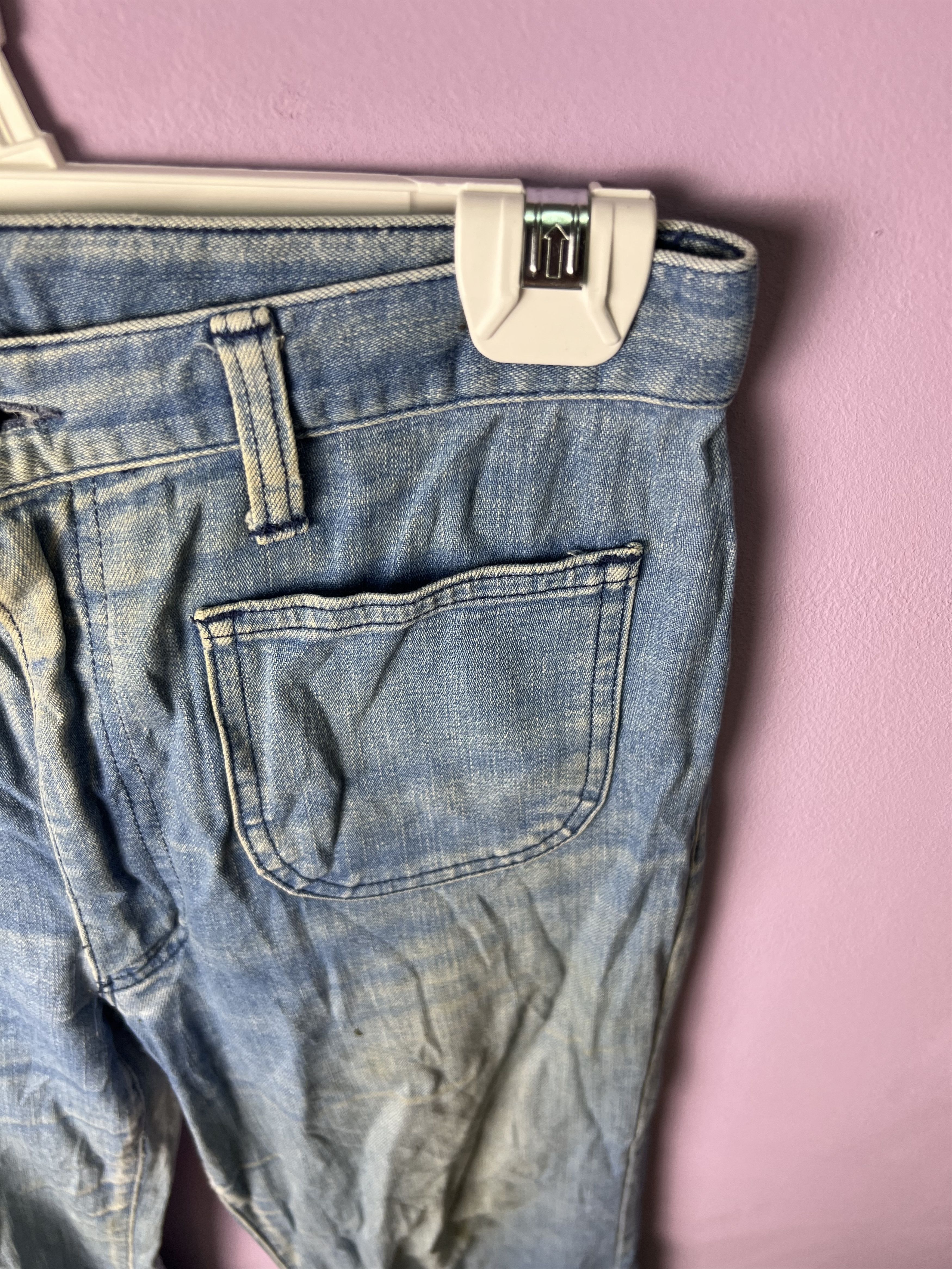 Japanese Brand 🔥Rare Vintage Bobson Too-too Bush Pants Denim Size US 29 - 5 Thumbnail