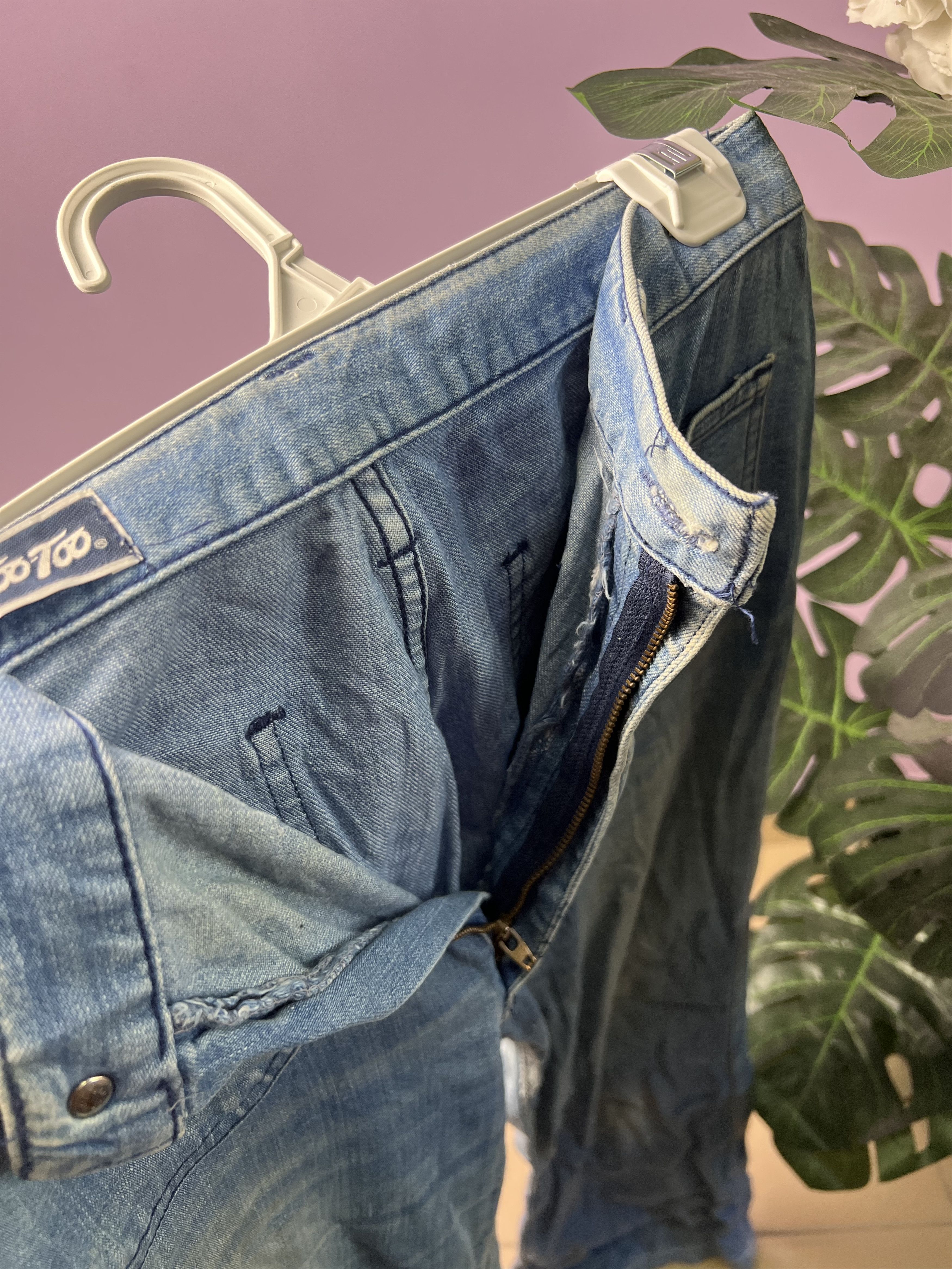 Japanese Brand 🔥Rare Vintage Bobson Too-too Bush Pants Denim Size US 29 - 16 Thumbnail