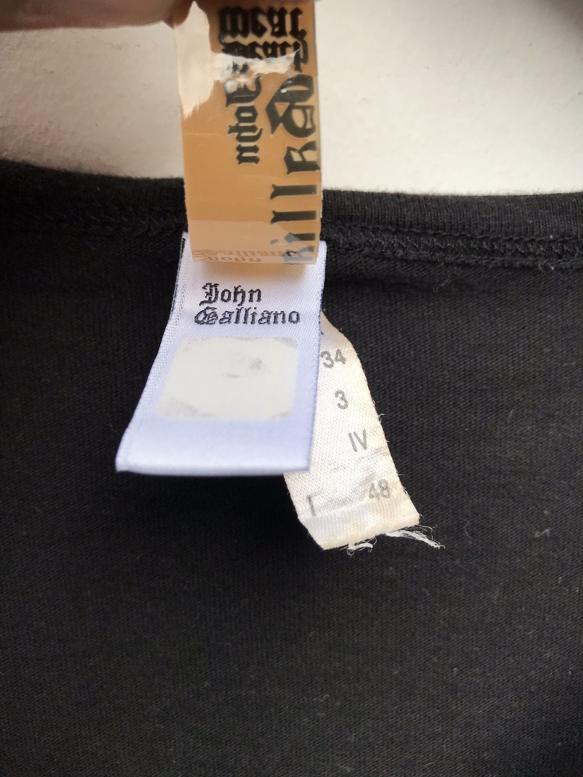 John Galliano John Galliano Italy Designer Galliano Shirt Size Labelled S Size US S / EU 44-46 / 1 - 4 Thumbnail