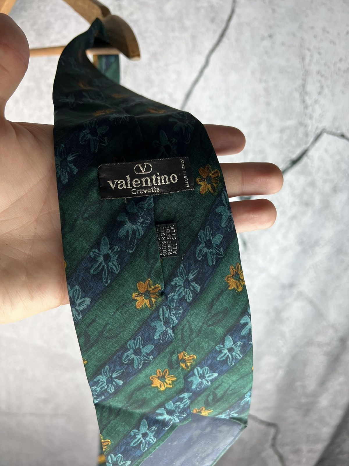 Valentino Vintage Valentino floral cravatte tie Size ONE SIZE - 4 Thumbnail