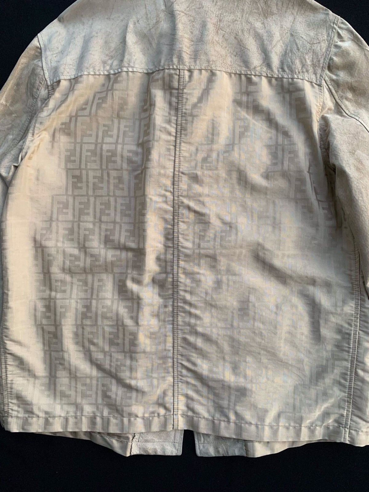 Fendi Fendi Zucca Monogram Fendi Italy Luxury Jacket Sz 42 on tag Size US S / EU 44-46 / 1 - 8 Thumbnail