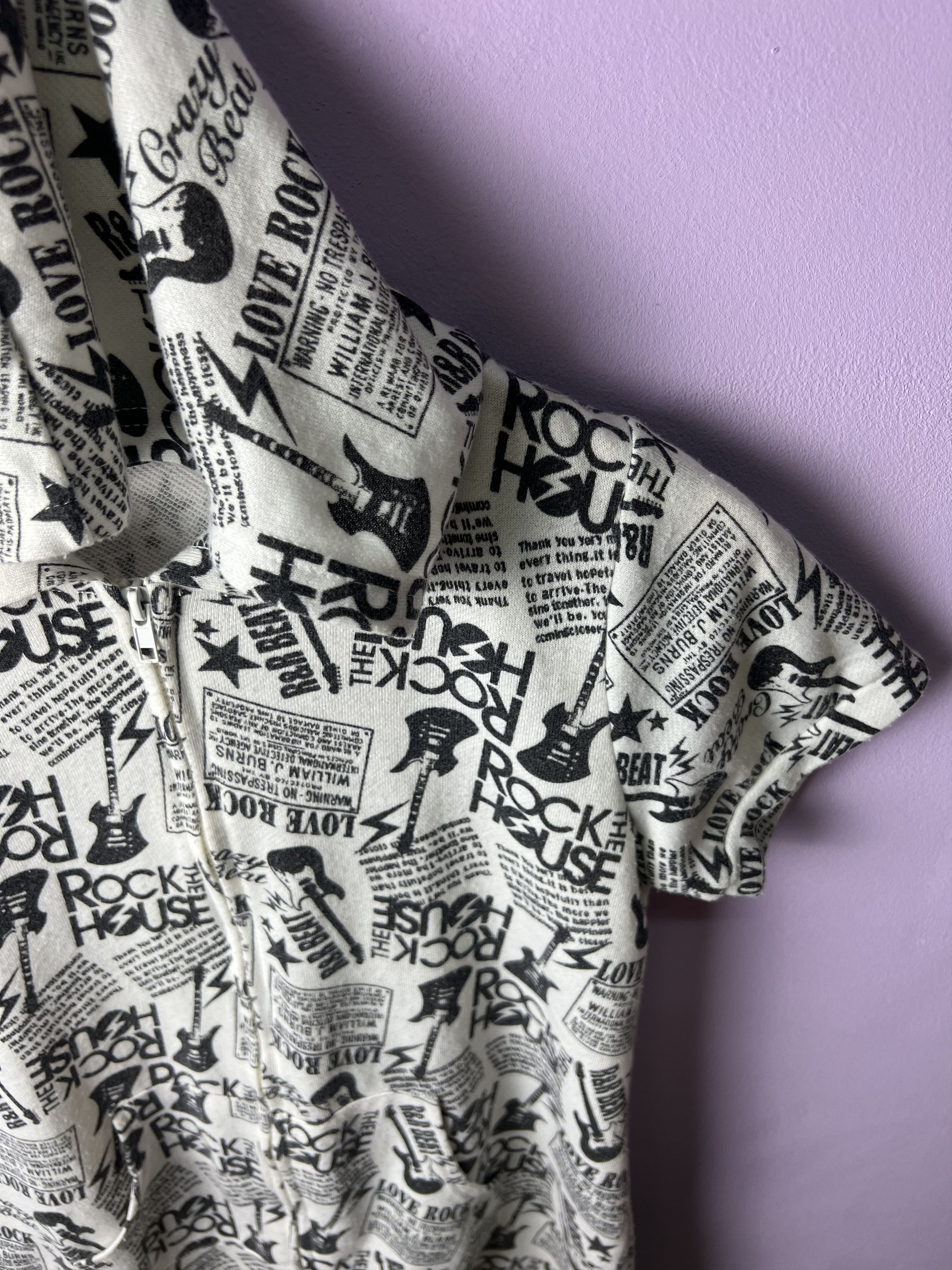 Japanese Brand 🔥All Over Print Regard Caressant The Rock House Hoodies Size XS / US 0-2 / IT 36-38 - 6 Thumbnail