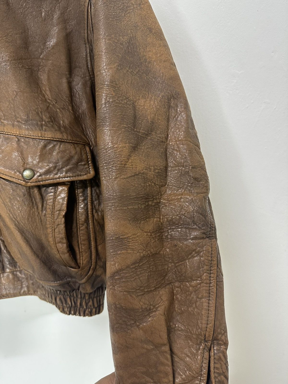 Harley Davidson Vintage Harley Davidson Leather Jacket Biker Jacket Rare Size US M / EU 48-50 / 2 - 8 Thumbnail