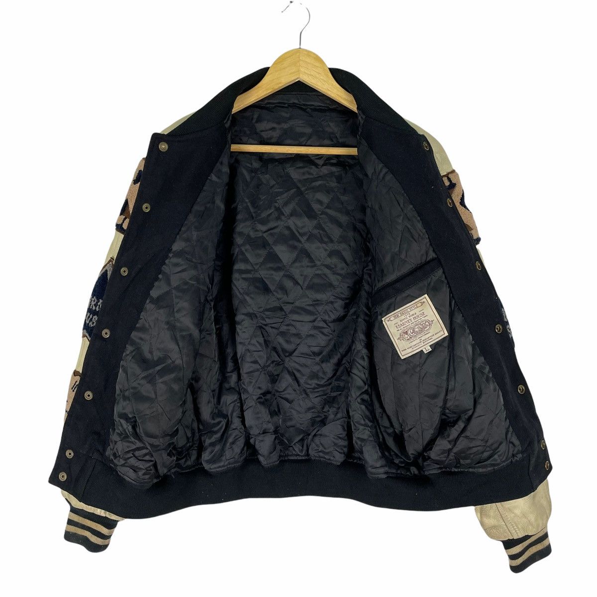 Other ❄️KEARNEY HOUSE Hollywood Patches Varsity Leather Jacket Size US M / EU 48-50 / 2 - 11 Thumbnail