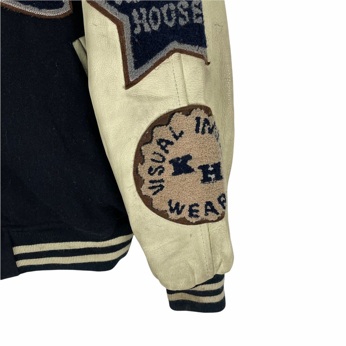 Other ❄️KEARNEY HOUSE Hollywood Patches Varsity Leather Jacket Size US M / EU 48-50 / 2 - 7 Thumbnail
