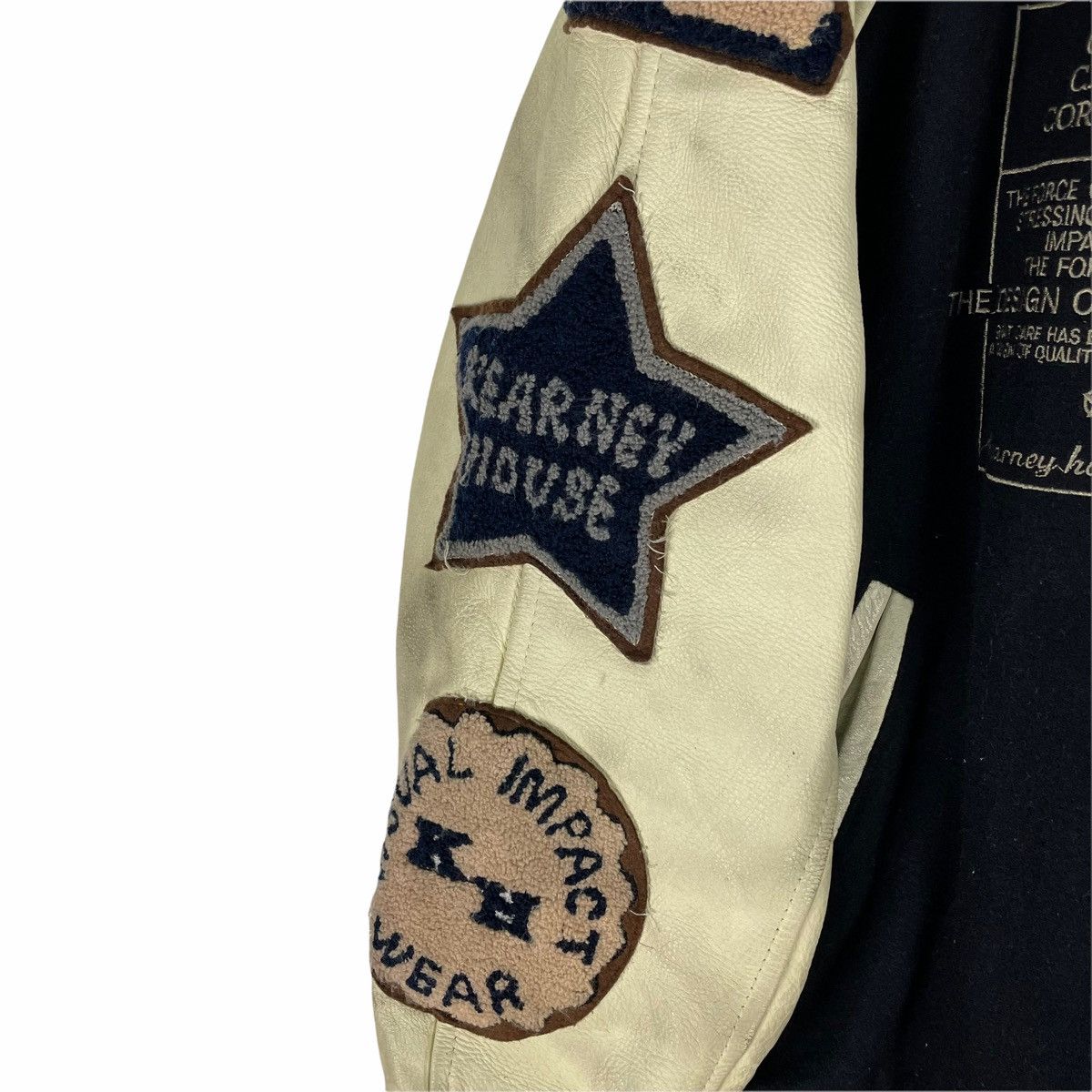 Other ❄️KEARNEY HOUSE Hollywood Patches Varsity Leather Jacket Size US M / EU 48-50 / 2 - 6 Thumbnail